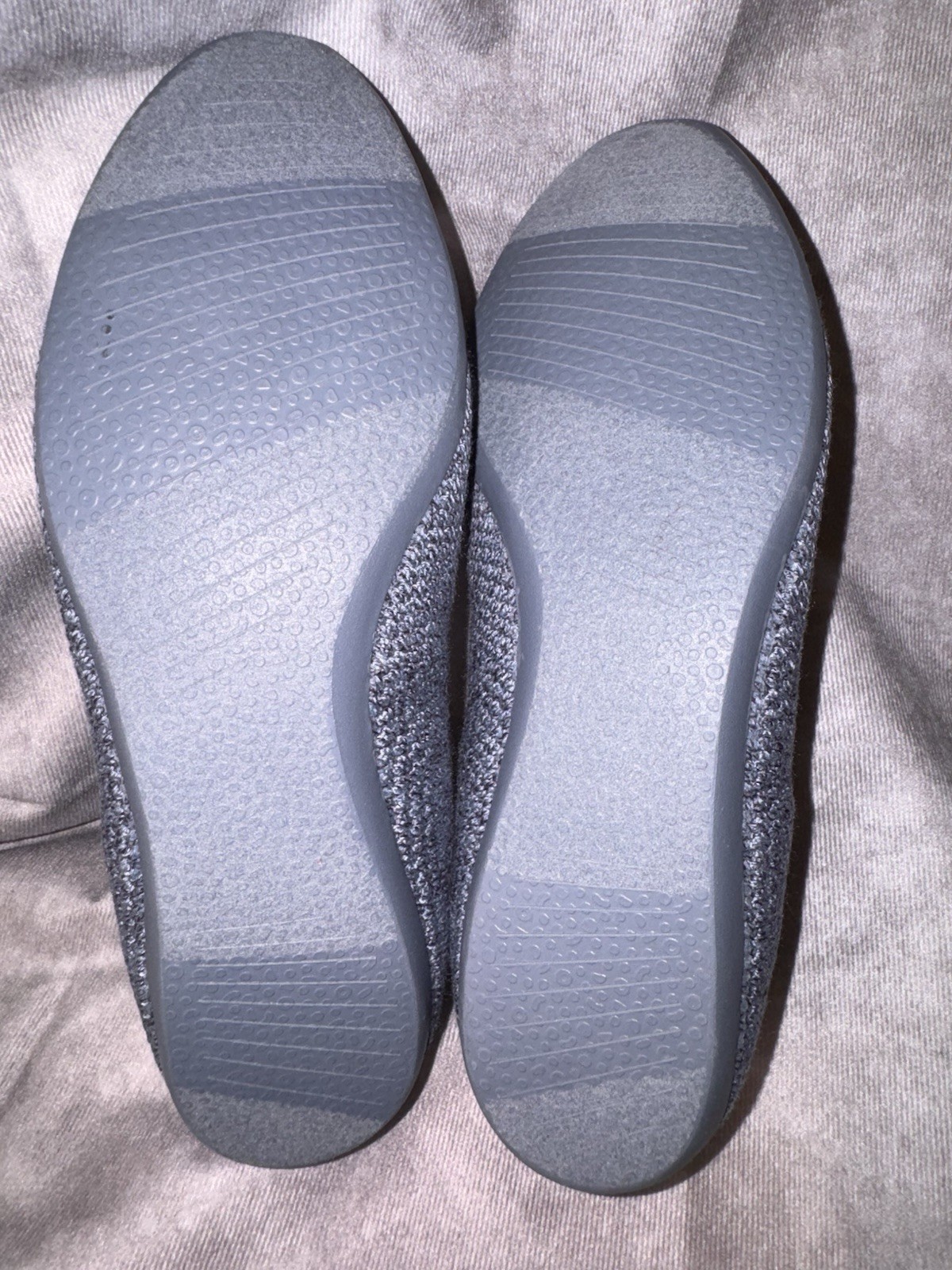 New Allbirds Tree Breezers Shoes Women’s 7 Mist Grey Slip-On Ballet Flats