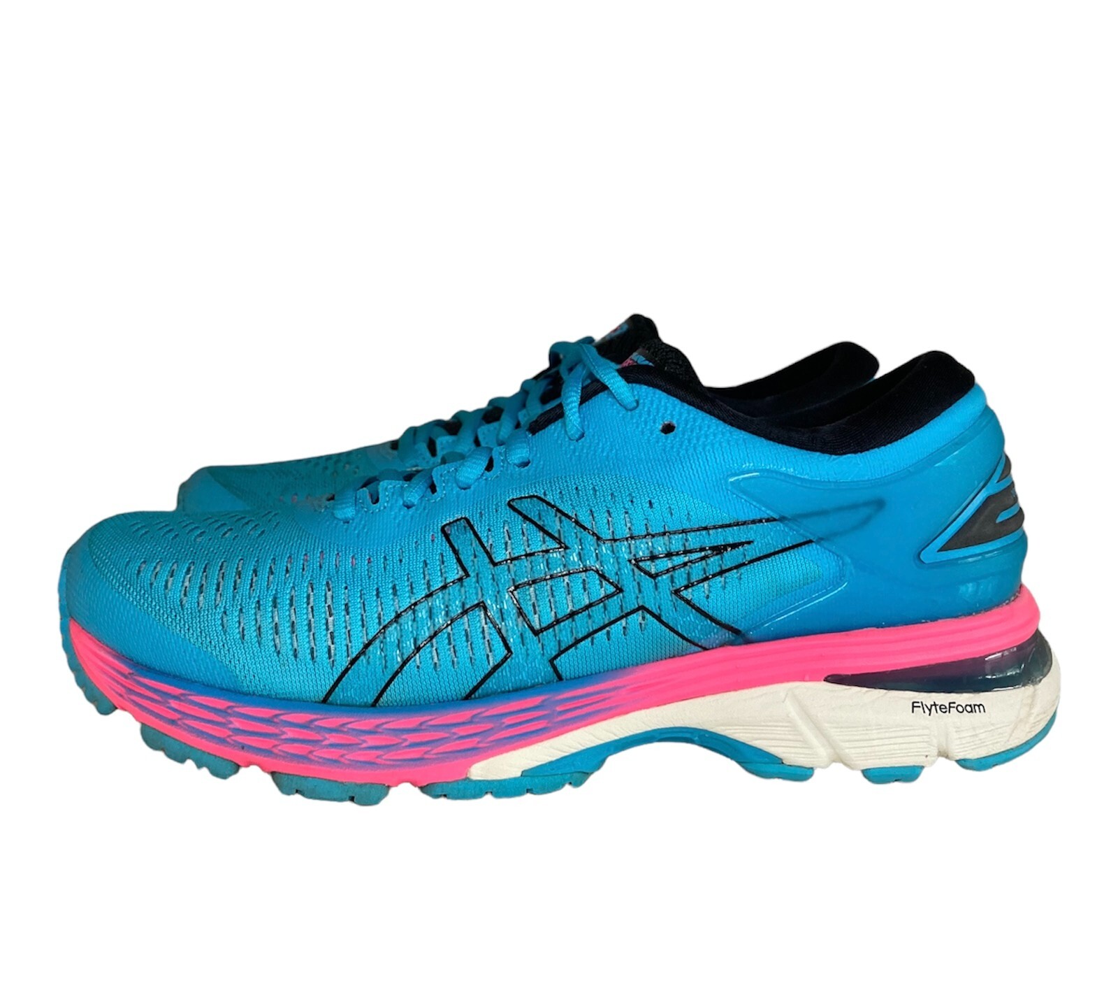 Asics Gel Kayano 25 Women’s Size 8 Blue Running Sneakers 1012A026