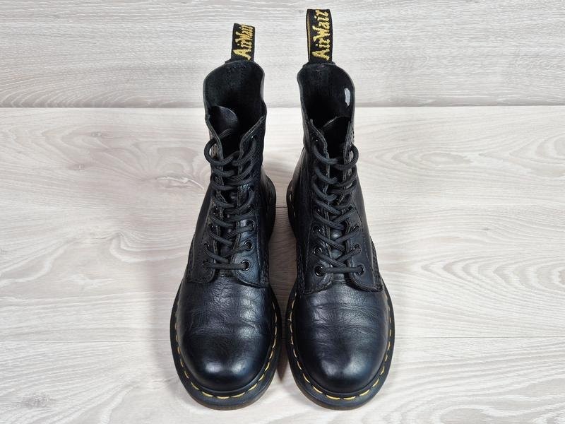 Women Dr Martens boots black leather 37 #3KTU