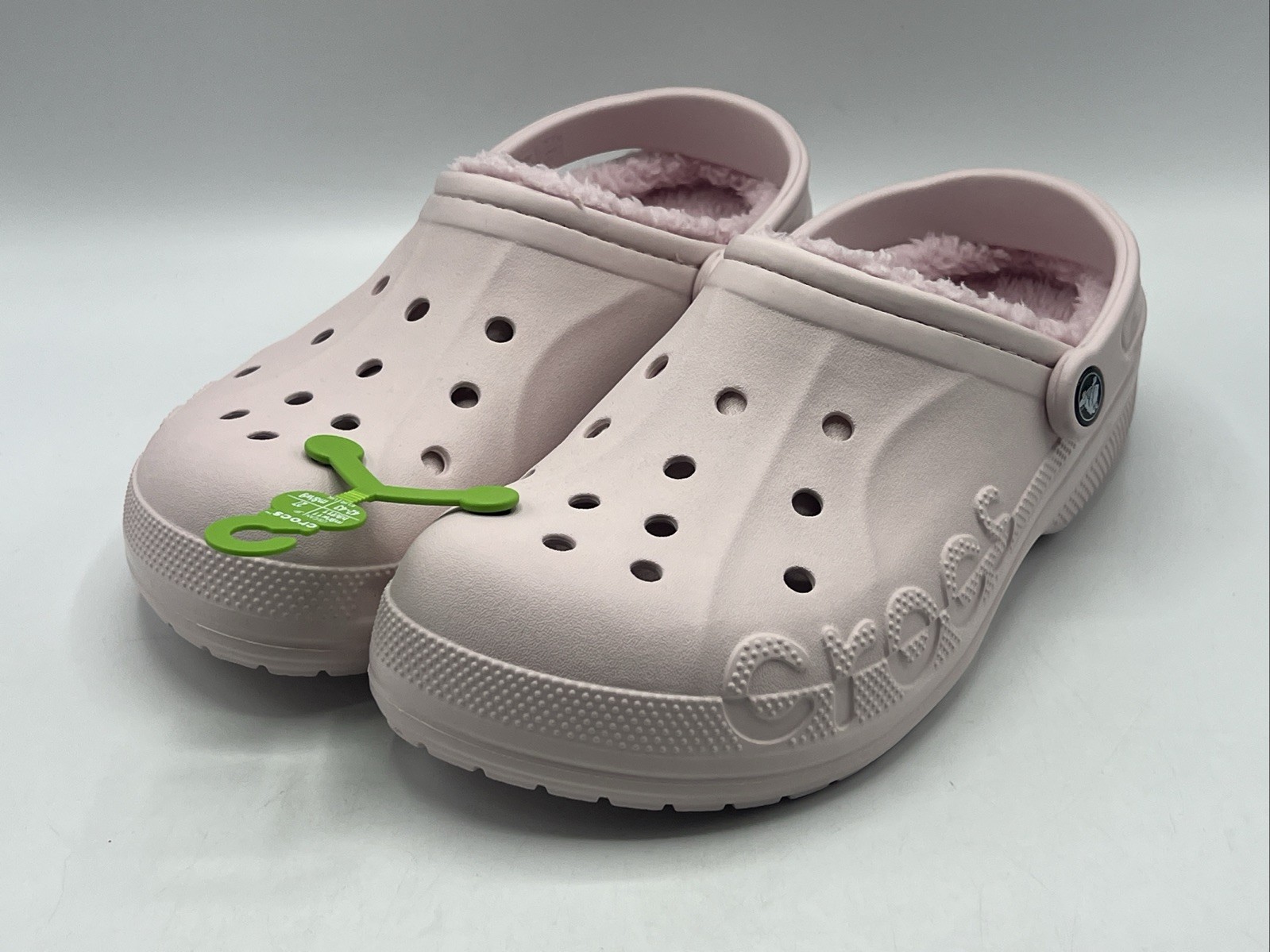 Crocs Baya Lined Clog Women’s Size 11 Pale Pink Lined Crocs New with Tags