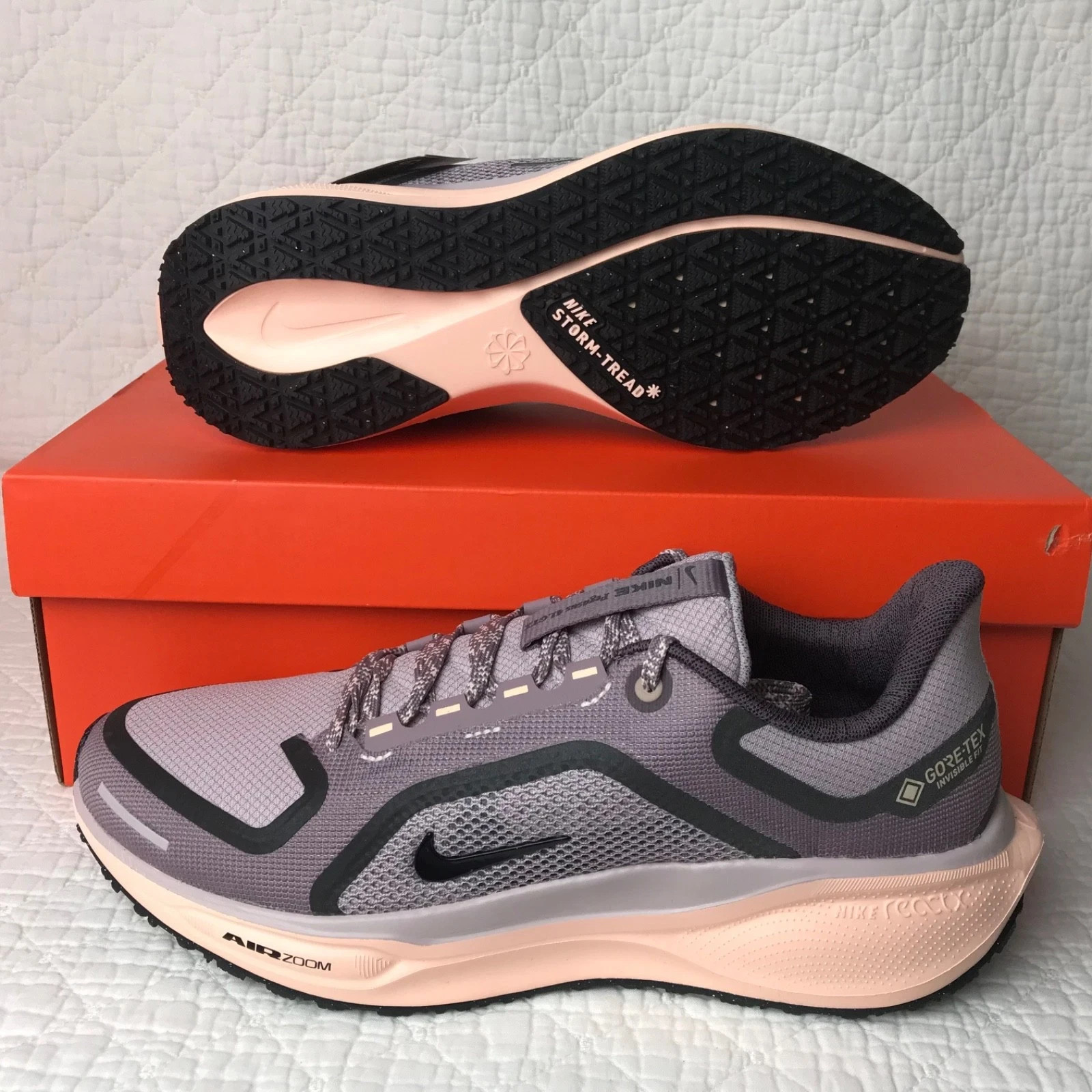 Nike Pegasus 41 Women’s Size 9.5 GORE-TEX Platinum Violet FQ1357-004