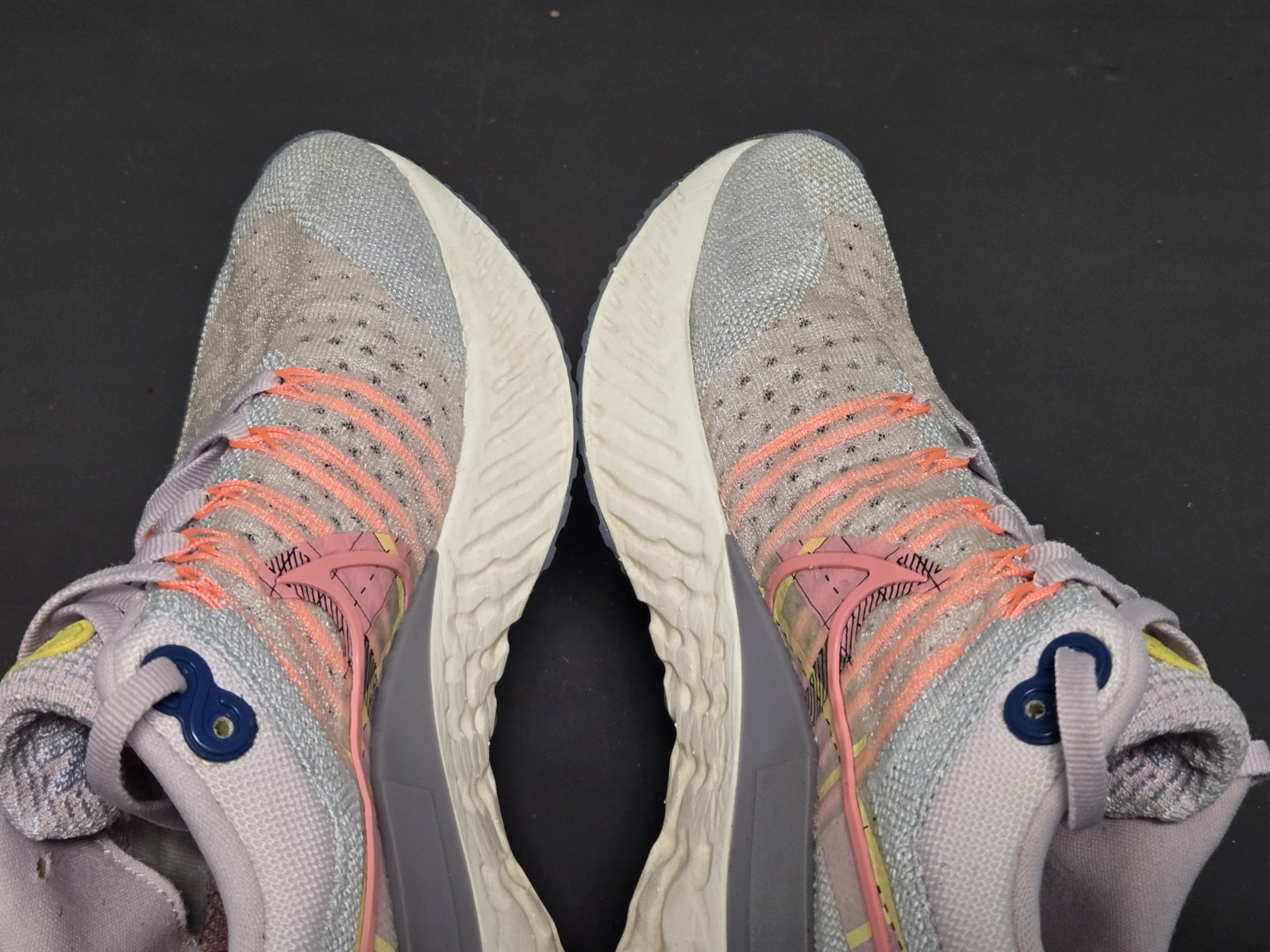 Nike React Infinity Run FK 2 PRM Pink Grey Womens Size 8.5 Shoes DH2497-600