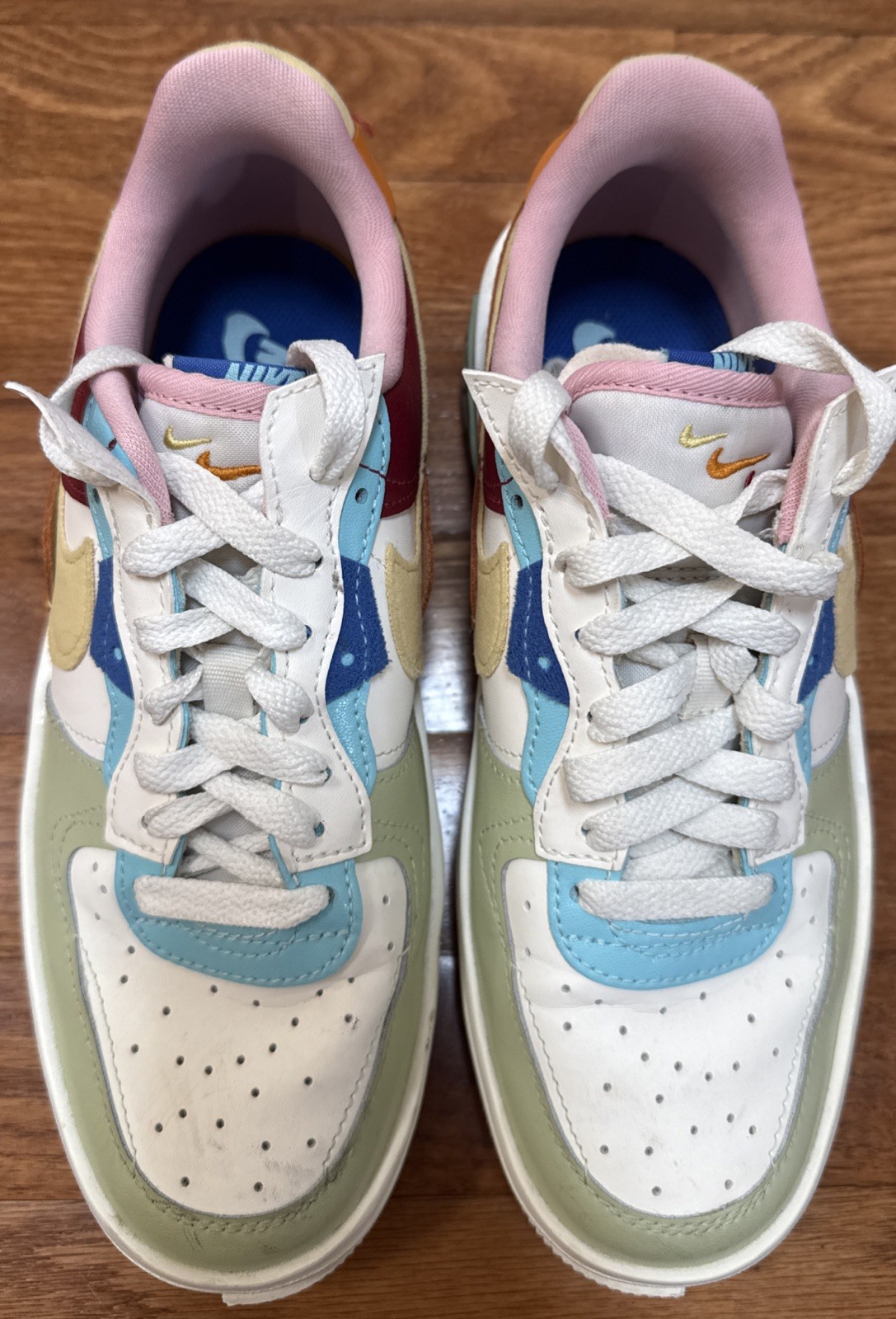 Nike Air Force 1 Fontanka St Petersburg Raves Sail Multi DO6719-100 Women’s 7.5