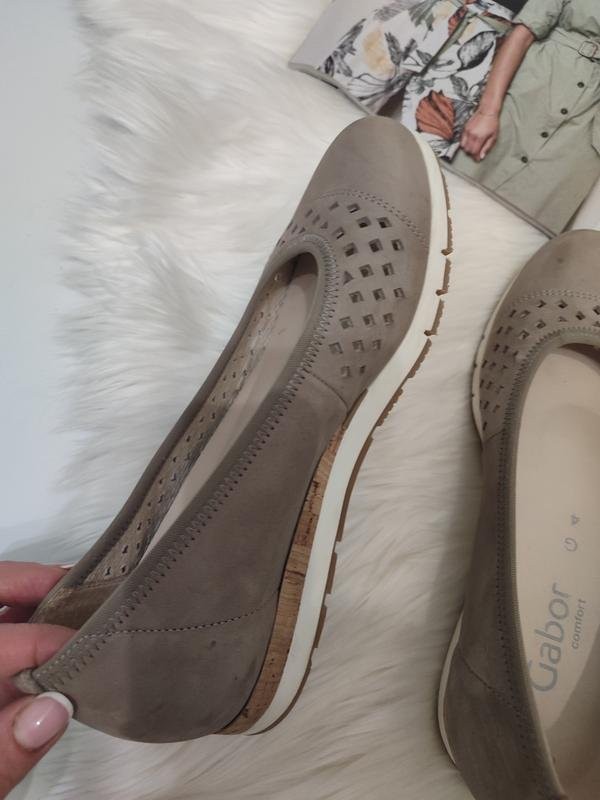 women gabor heels beige suede 37.5