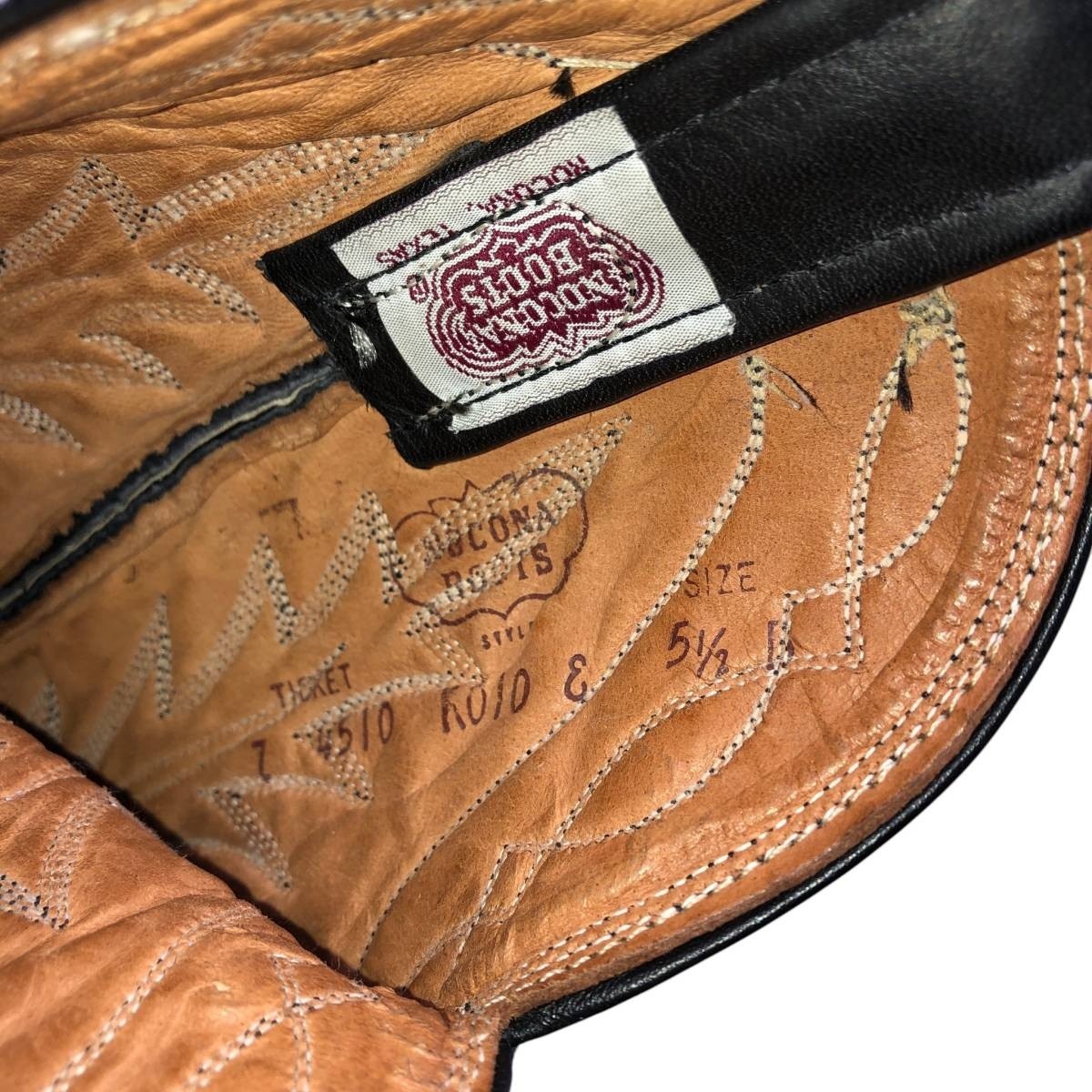 Nocona Boots Western Boots, Size 5 1/2 B Women’s 24.0cm