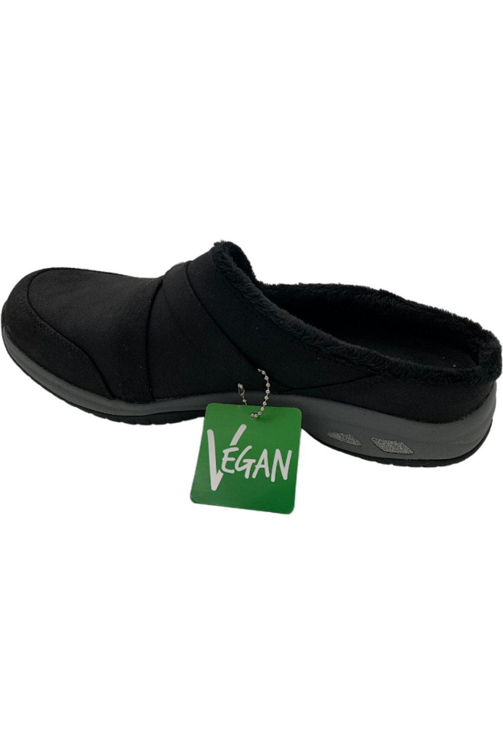 Skechers Commute Time Chenille-Lined Vegan Clogs Cozy Black
