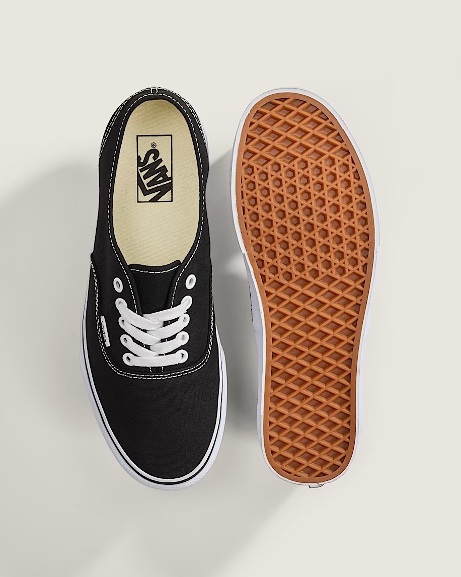 Vans Women’s Authentic Shoe in Black Size 6