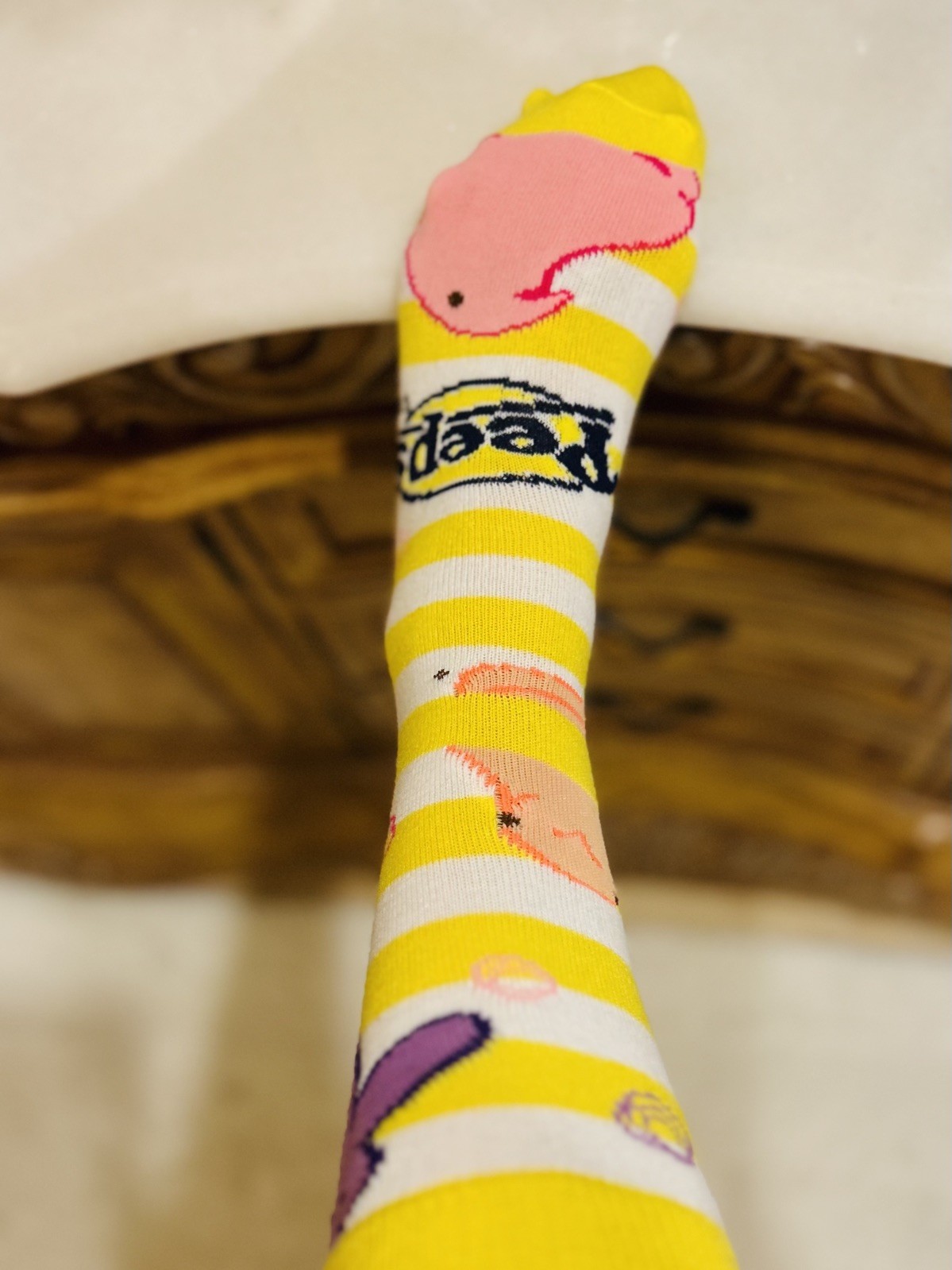 PEEPS Rice Krispies Treat Flavored Marshmallow Chicks Funky Yellow Women Saks