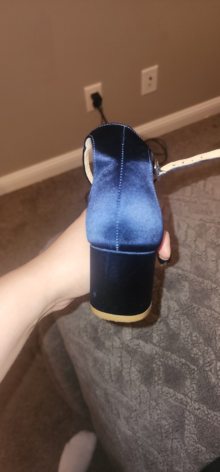 Women’s Navy Blue Heels, Size 8.5