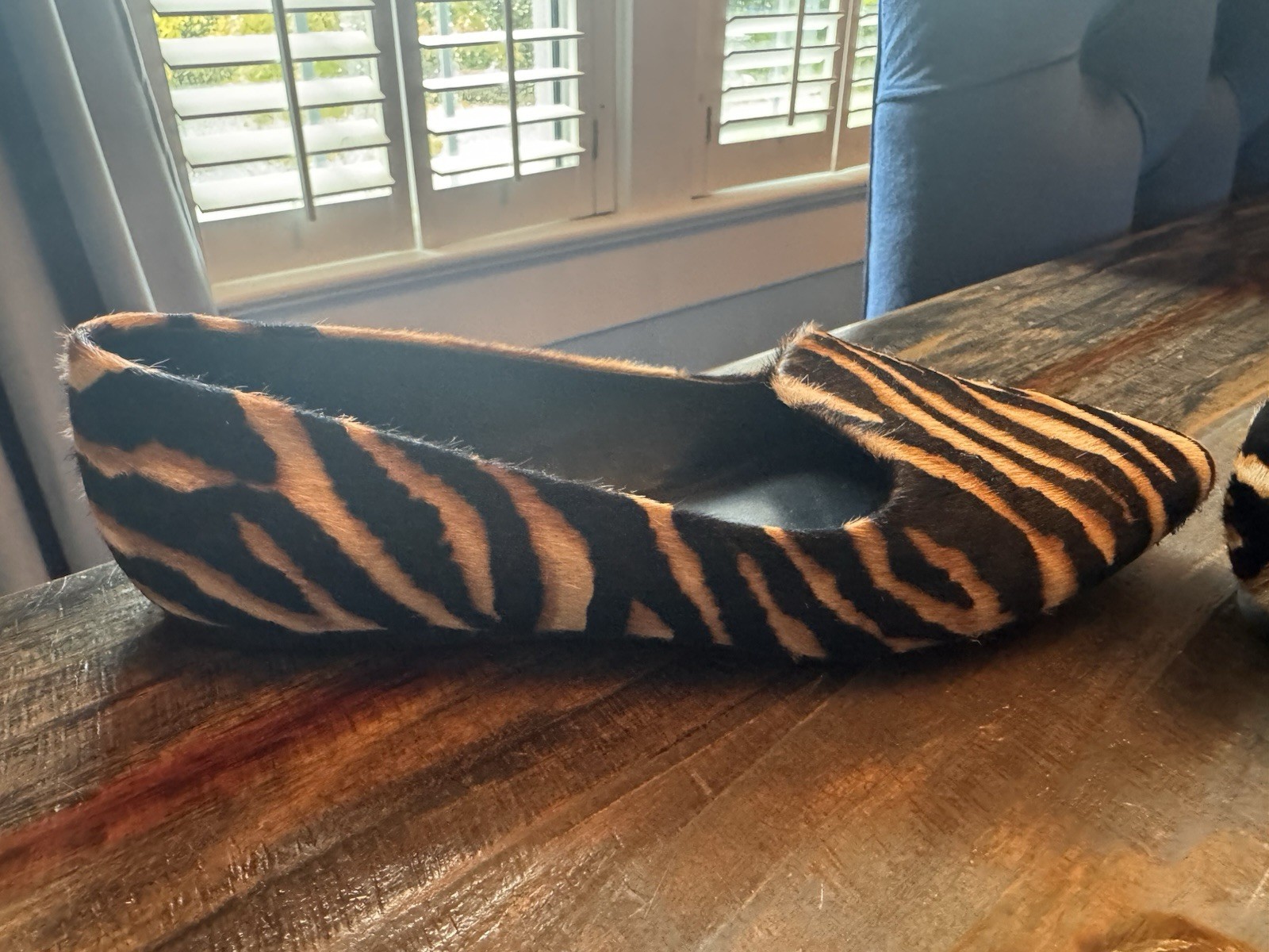 Gibson Latimer Women’s Animal Print Slip-On Flats Pointed Toe US 6.5