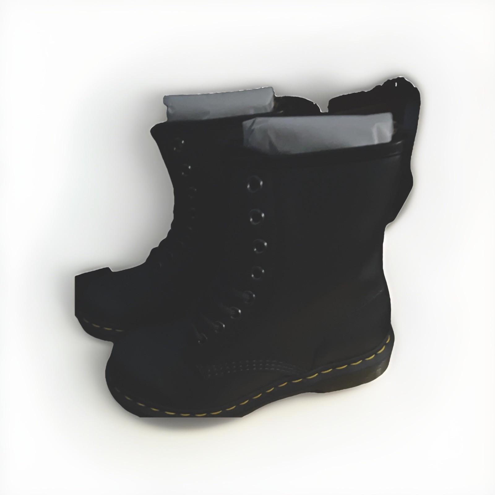 DOC Martens 1460 W Black Nappa Leather Women’s Combat Boots US 5 UK 3 EU 36 BNIB