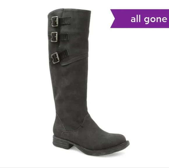 Espirit Rory Buckle Distressed Look Boots 7
