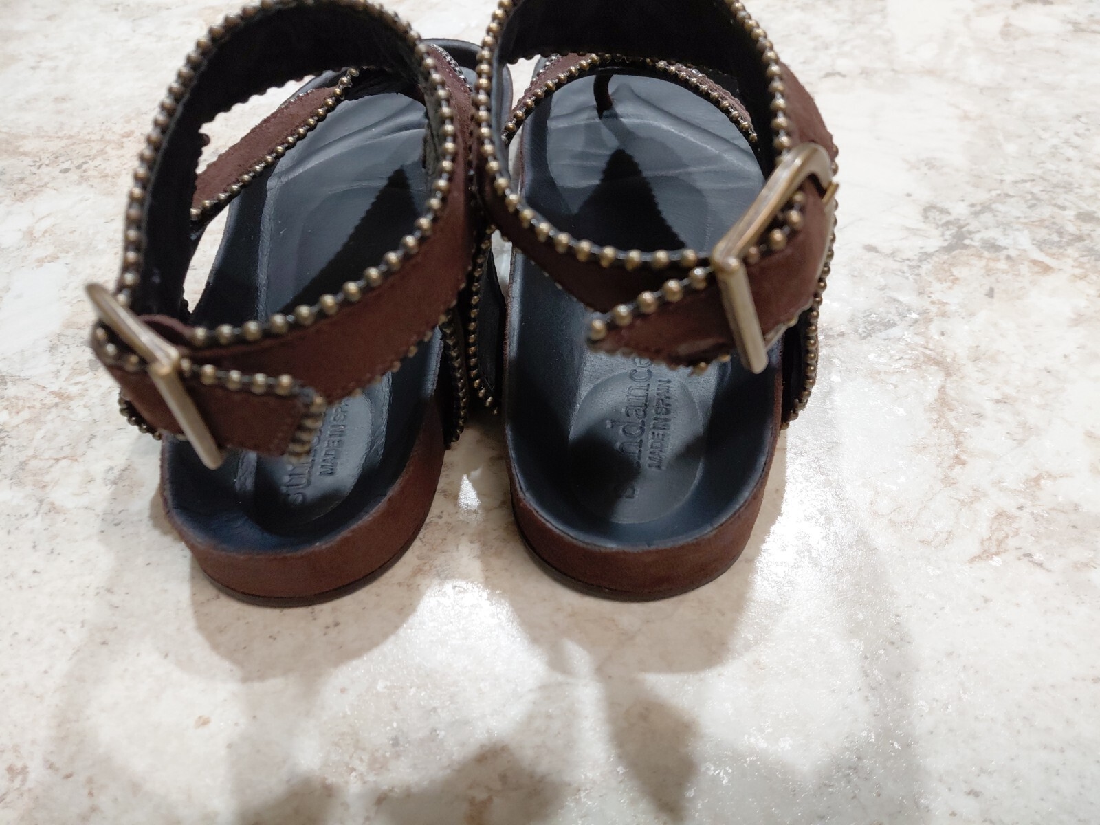 SUNDANCE Reynah Sandals Beaded Chocolate EU 38, US 7.5 Excellent Condition #189