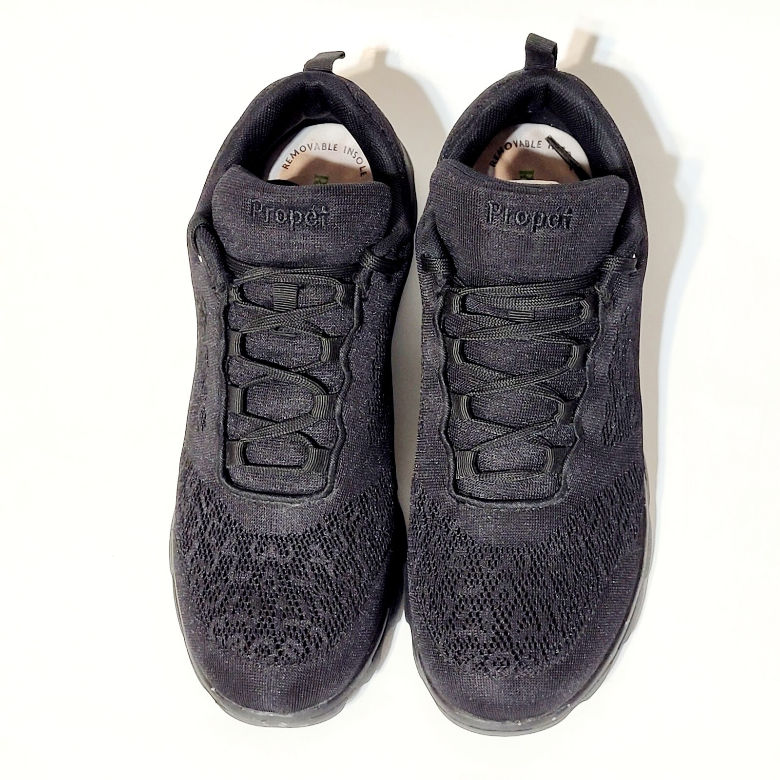 Propet W5102 TravelActiv Athletic Lace Up Comfort Sneaker Shoes Black Wms 10M US