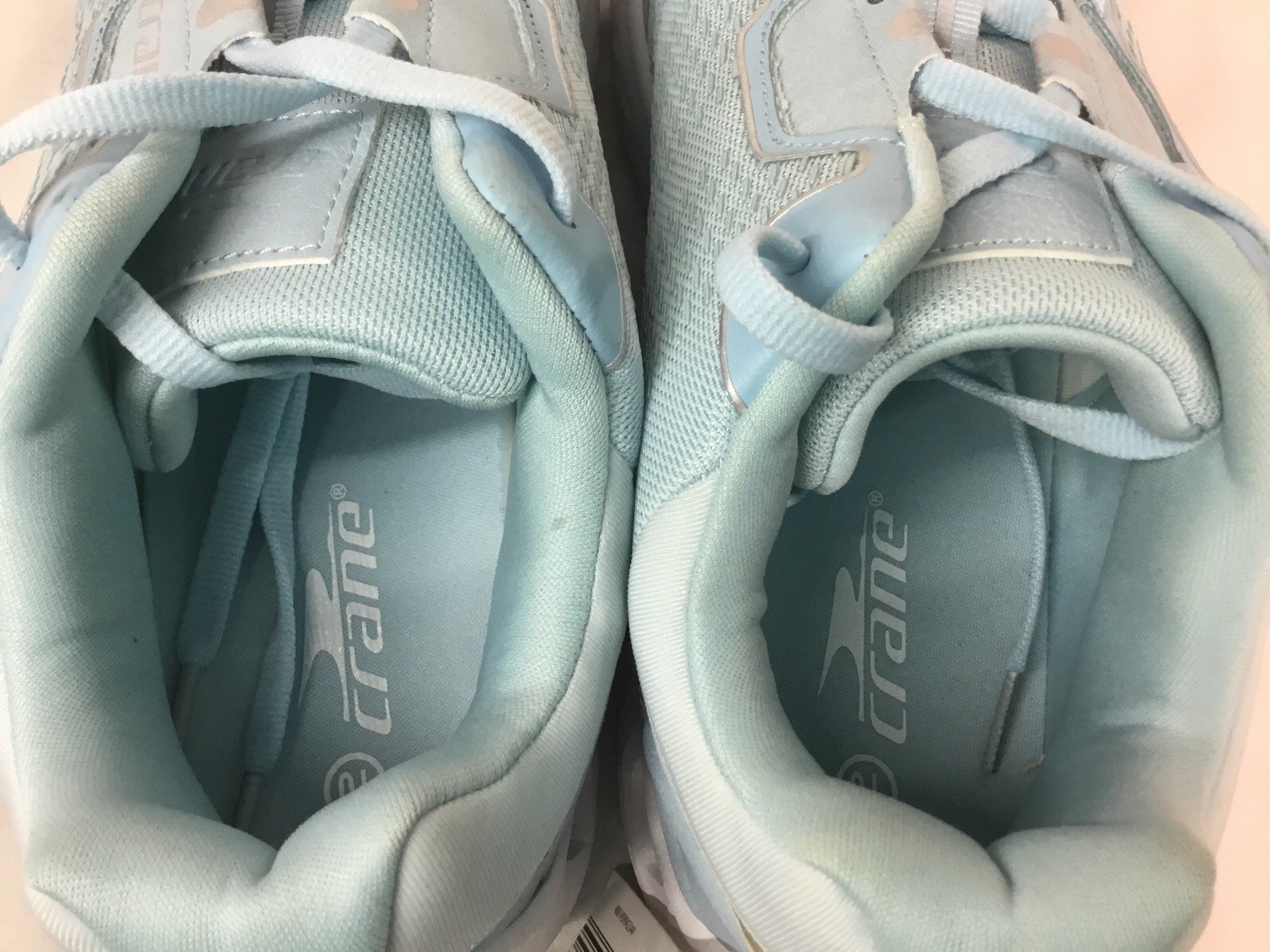 Crane Fitness Ladies Memory Foam Athletic Sneakers- size 10