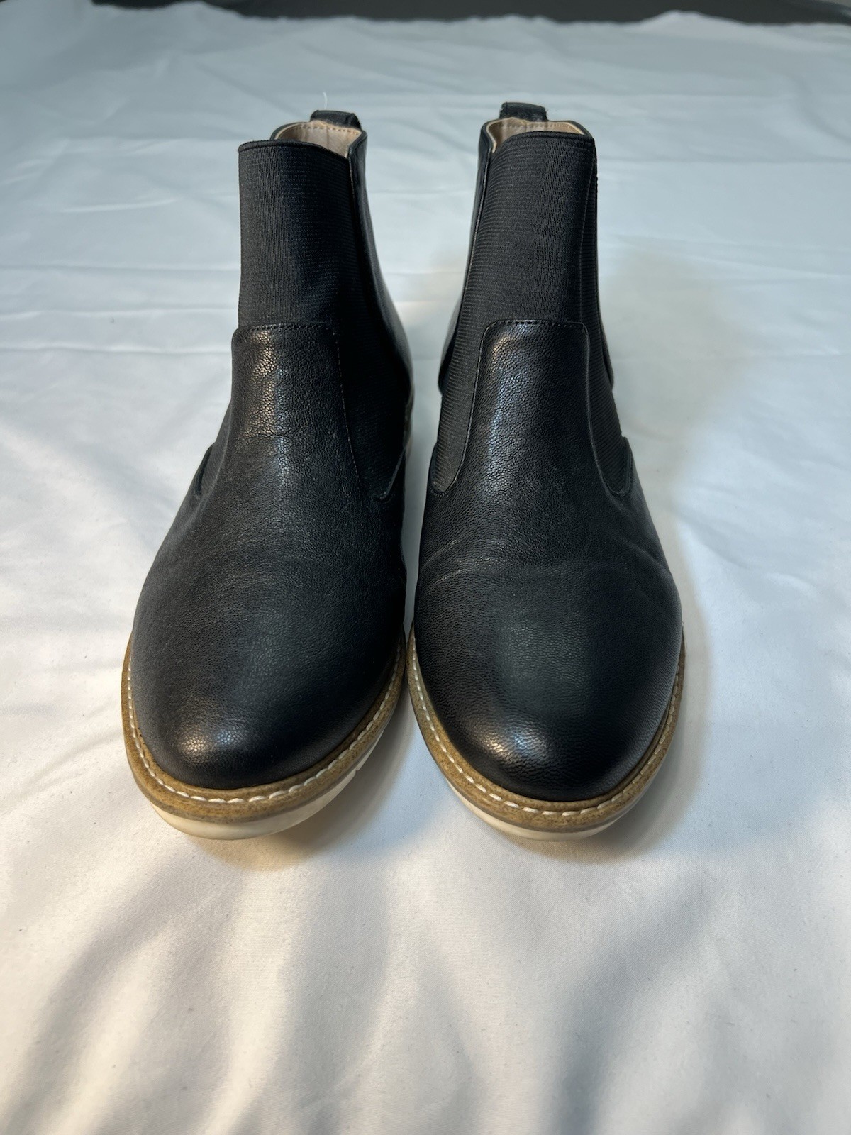 Kelly&Katie Women’s Black Leather Boots Size 7.5M