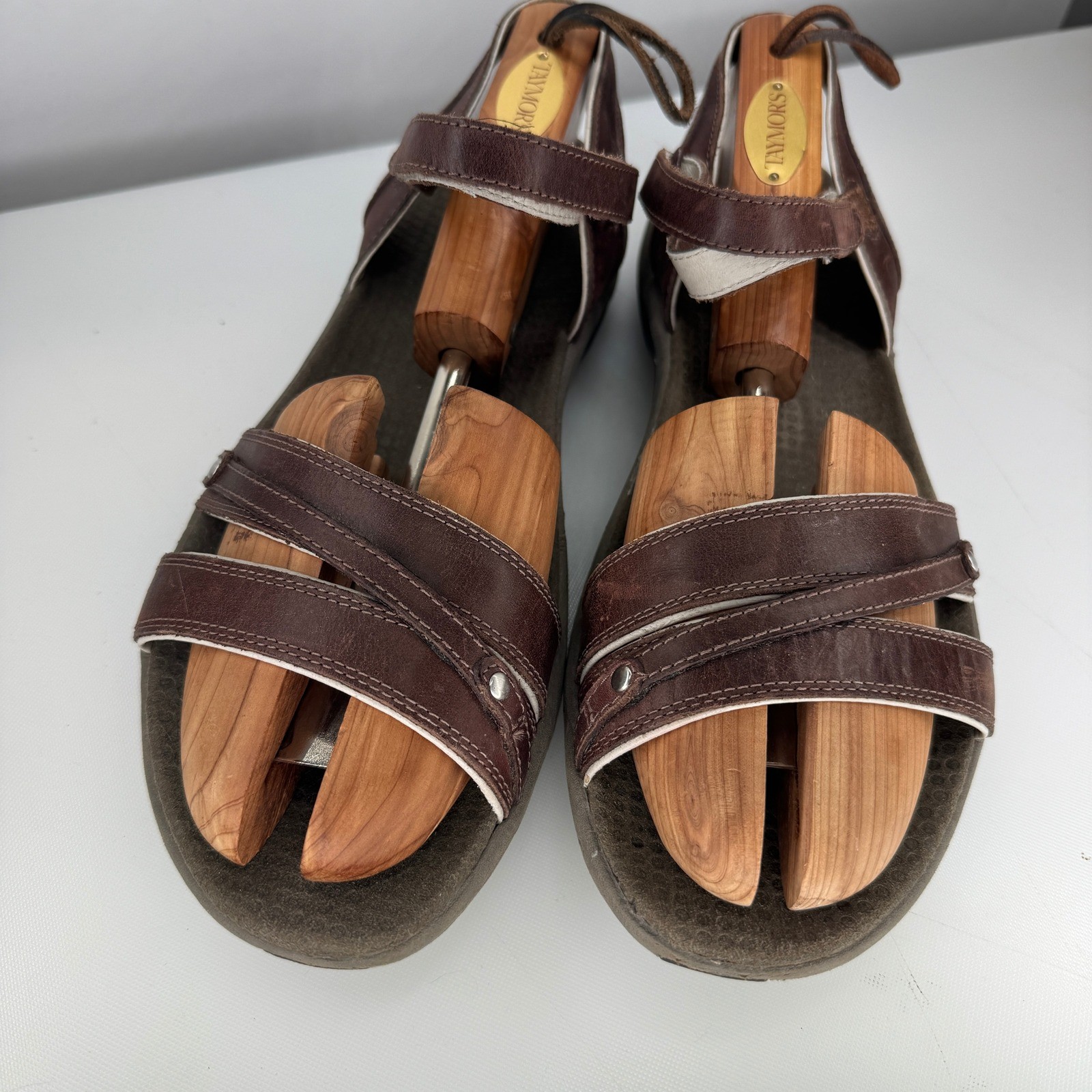 Merrell Dahlia Coffee Bean Sandals Women 11 Brown Leather Strap Comfort Shoes
