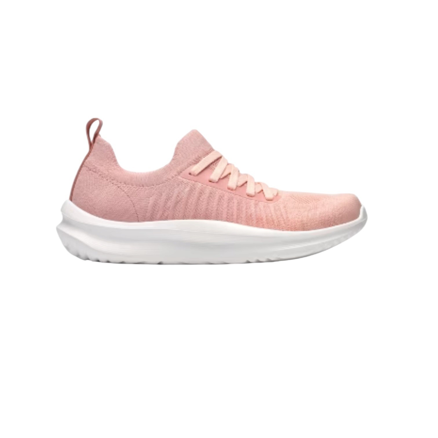 Clarks CloudSteppers Solevana Sneaker Shoe Knit Fabric Slip On Women Pink 9 Wide