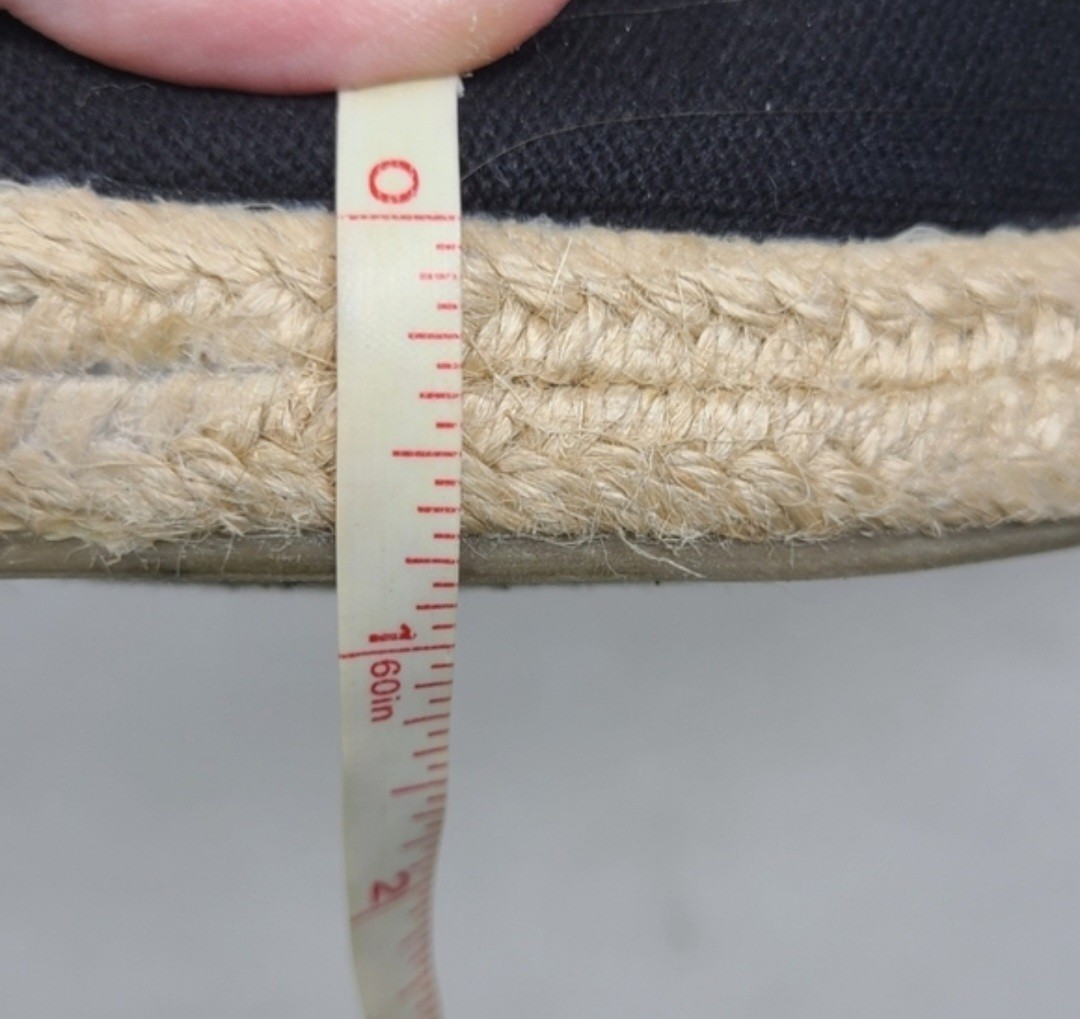 MERONA Canvas Slip On Espadrille Wedge Heels Women’s Size 9.5