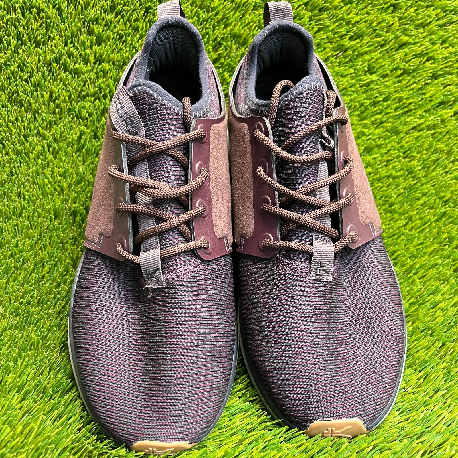 Kuru Atom Womens Size 9D Brown Gray Athletic Running Walking Shoes Sneakers