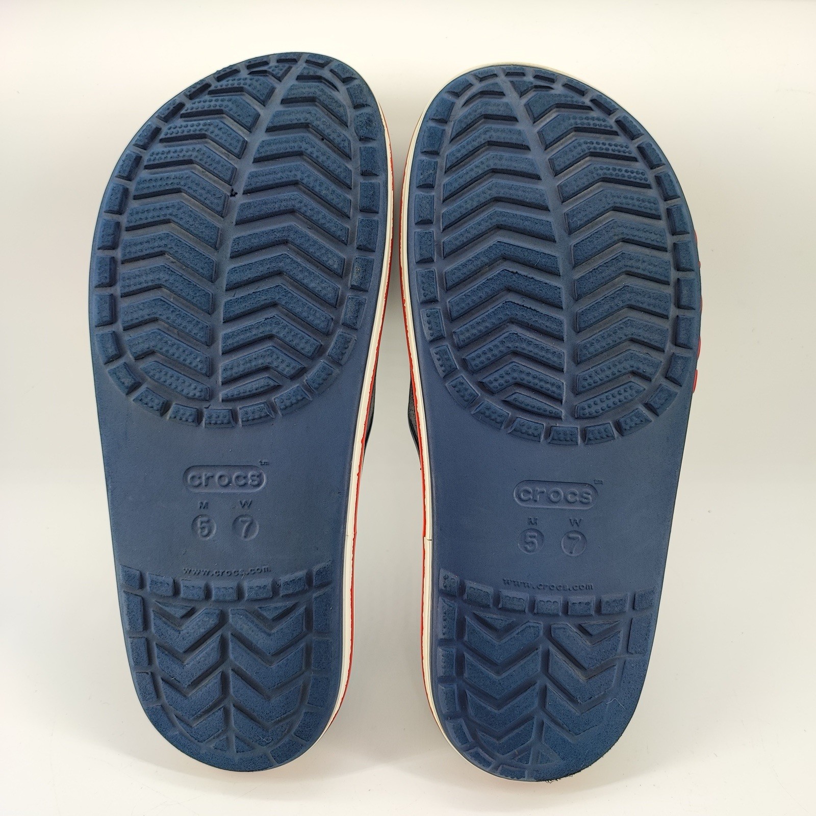 Crocs Bayaband Women’s Size 7 US Sandals Croslite Blue Comfort Slip-On