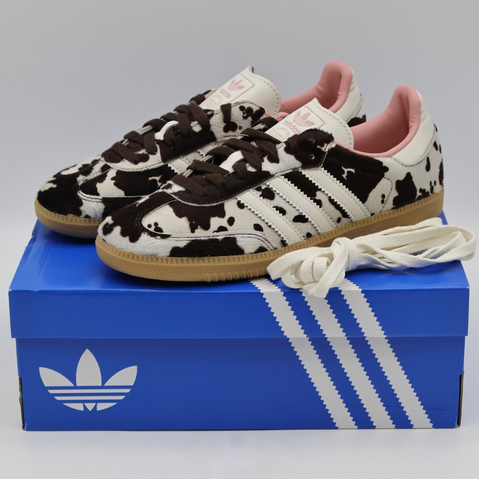 JR1256 adidas Originals Samba OG Cow Print Dark Brown (Women’s)