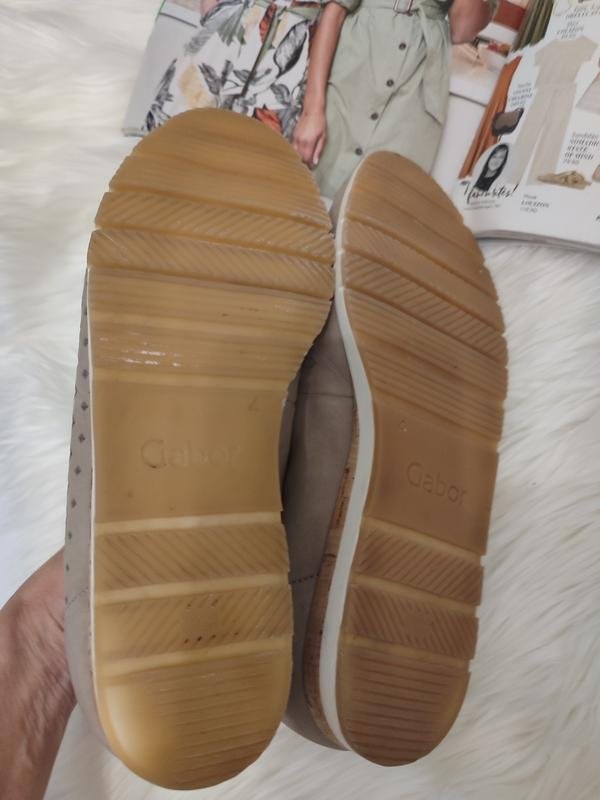 women gabor heels beige suede 37.5