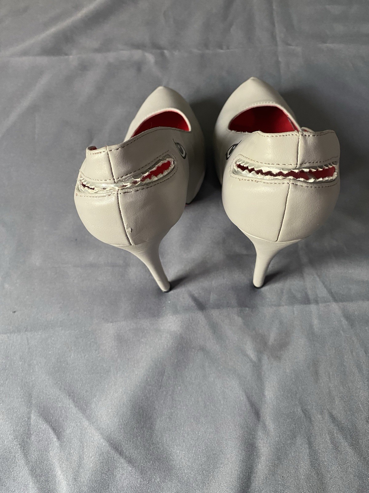 Taylor Reeve platform heels Pumps Shark And Mermaid Design Sole 8M