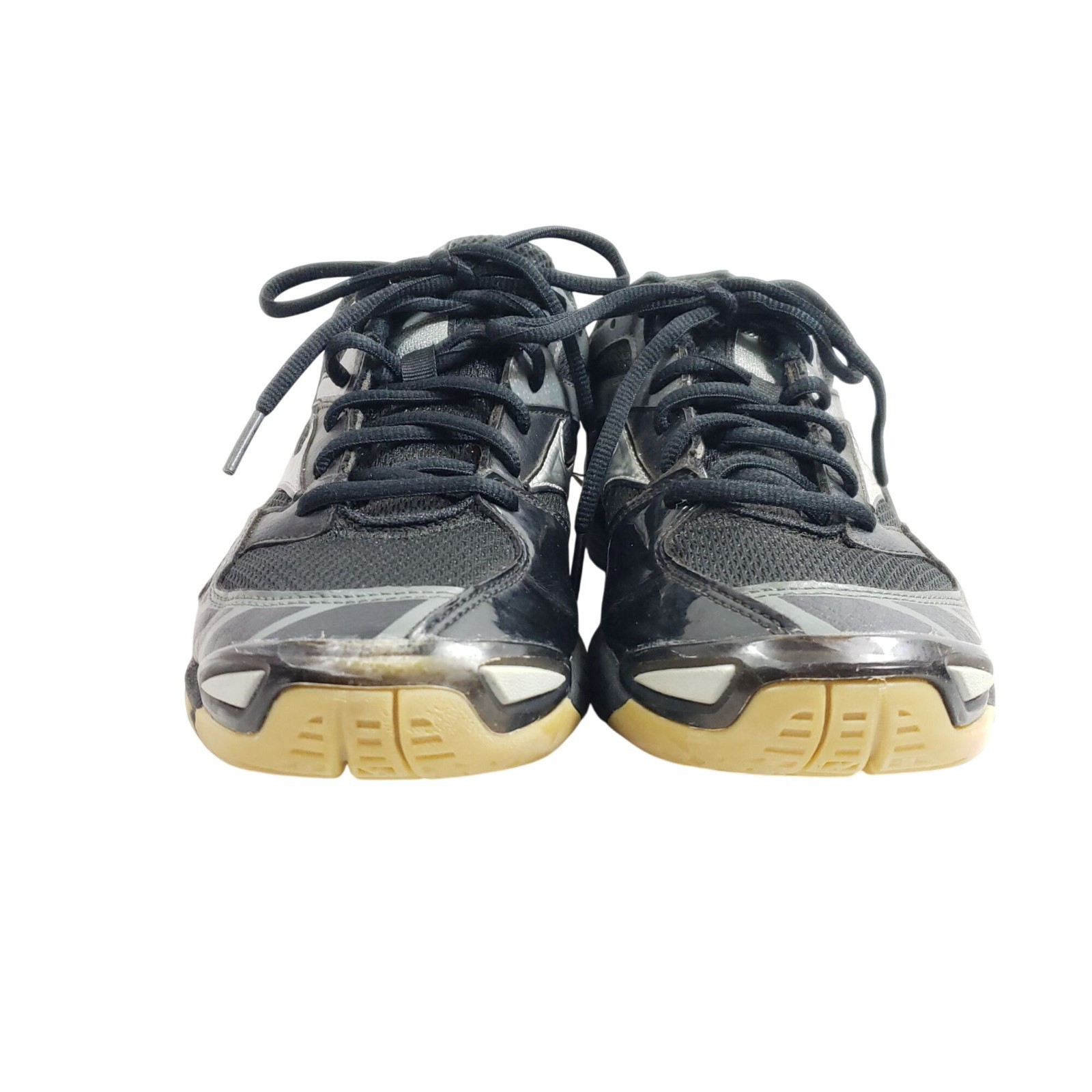 Mizuno Wave Bolt 3 Womens Size 9.5 Volleyball Shoes Black/Silver