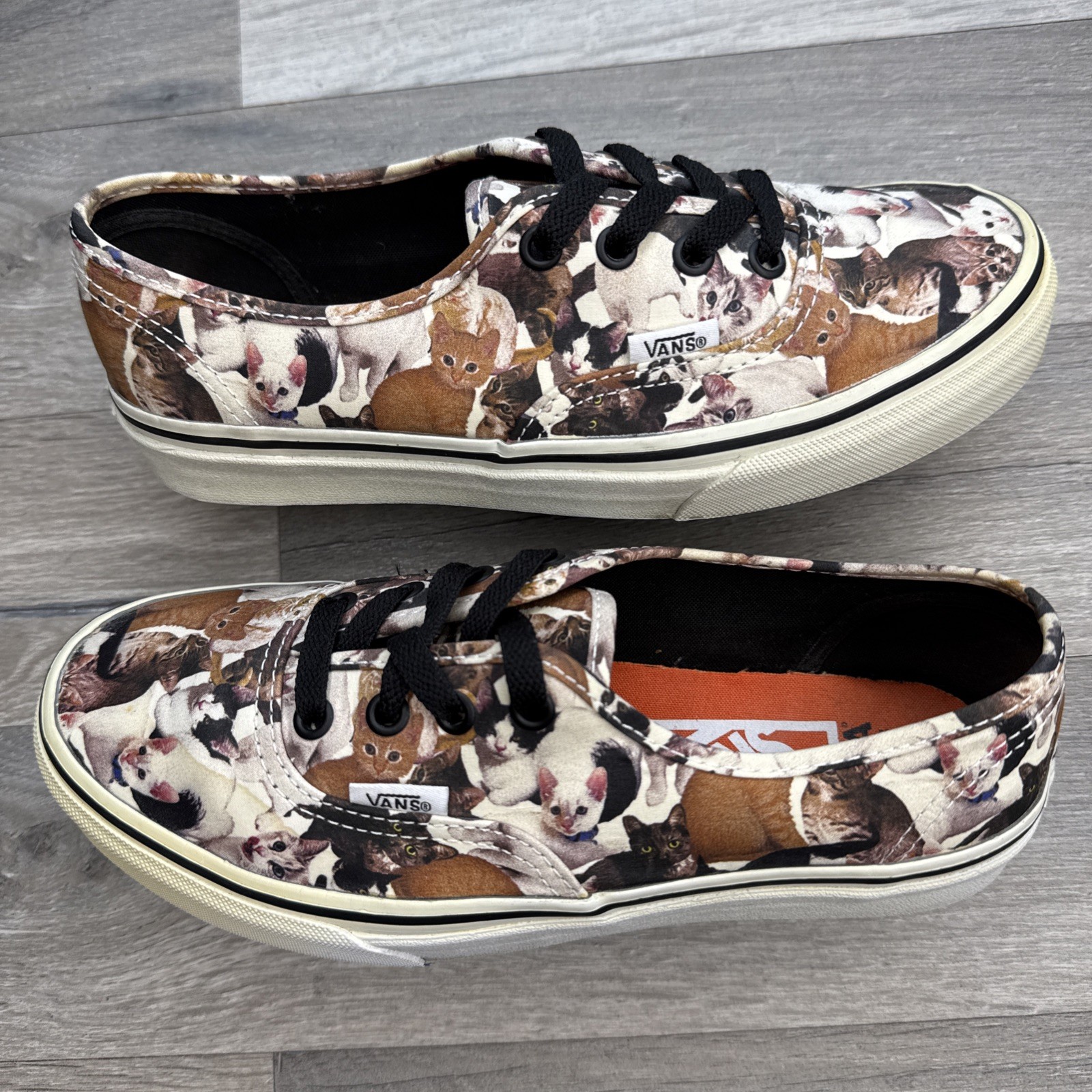 Vans ASPCA Kitten Authentic Womens Shoes Size 7