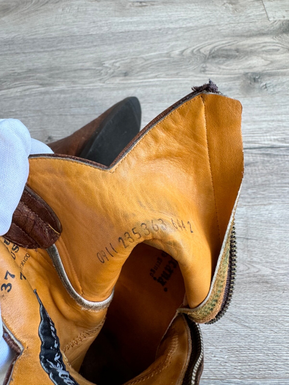 Mexicana 90s Cowboy Western Low Boots Vintage