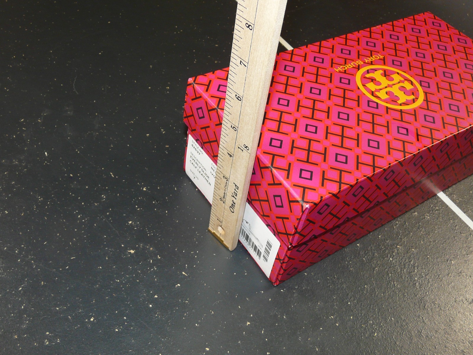 EMPTY REPLACEMENT SHOE BOX ONLY – Tory Burch Everly Slide Women’s 7 – 12×5.5×4.5