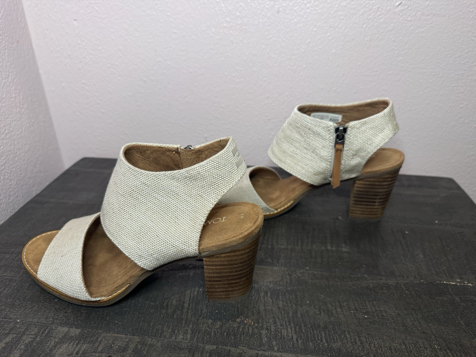 TOMS Women’s Majorca Platform Sandal Natural Yarn Dye