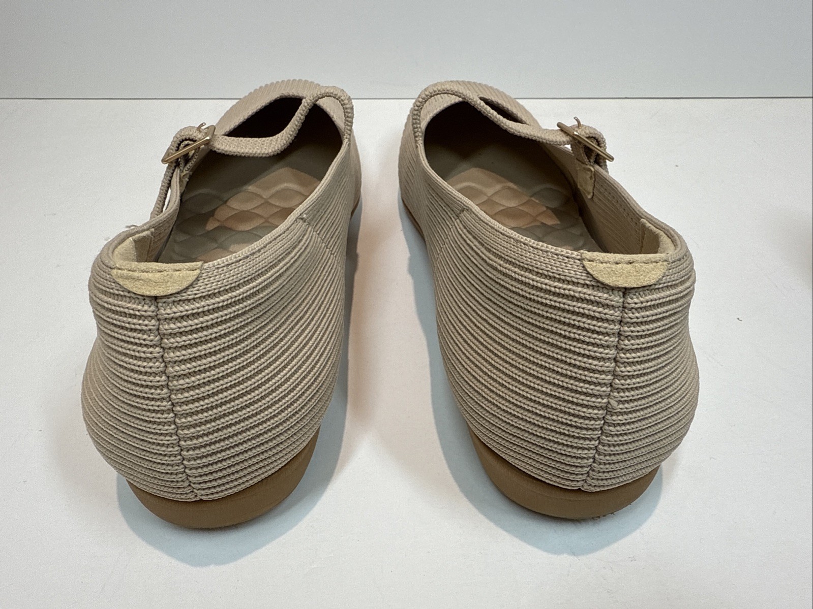 BUNDLE VIVAIA Margot Mary Jane Flats Black Tan Square Toe Womens Size EU 40 US 9
