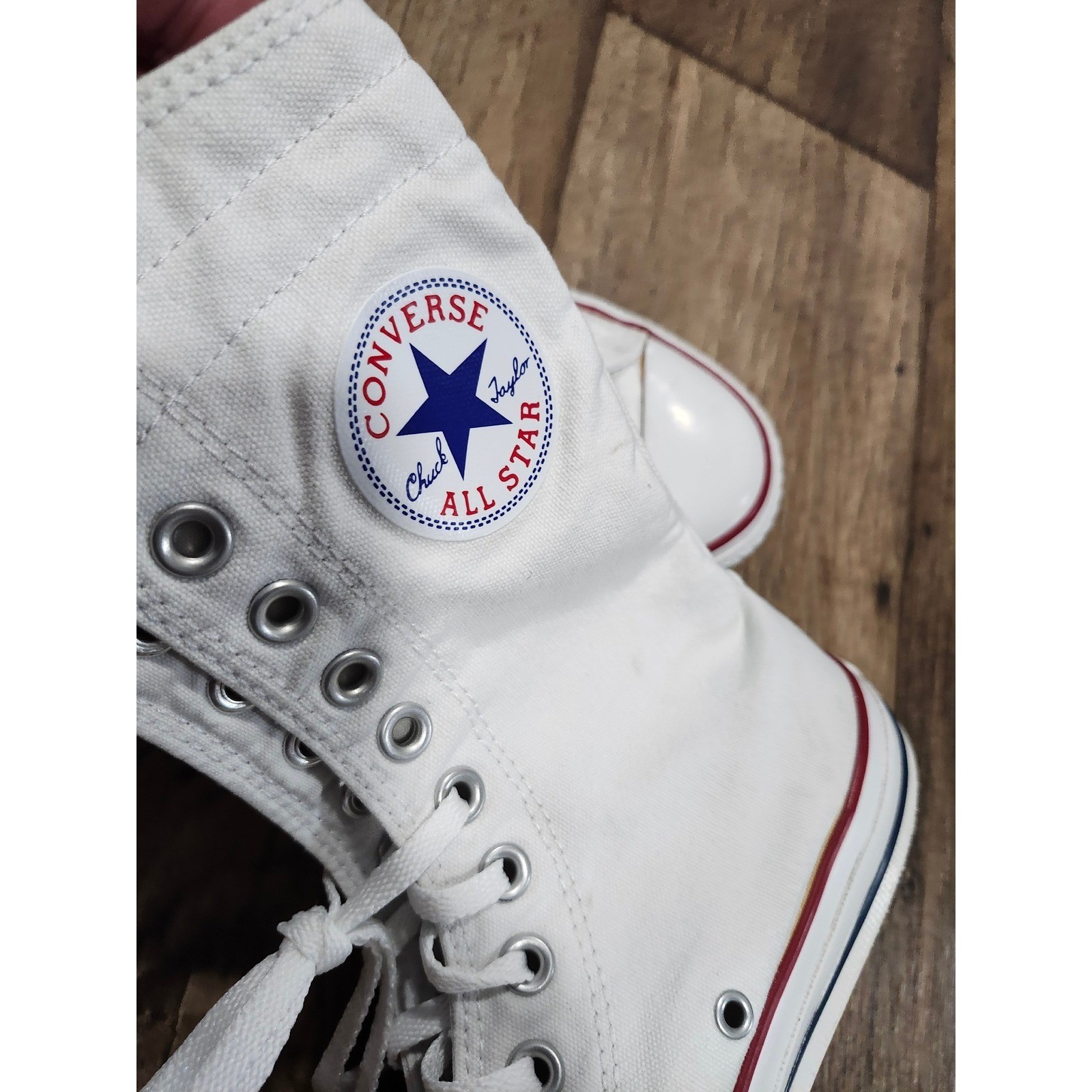 Vtg Converse Chuck Taylor All Star X-Hi Fold Down Sneaker Boot Y2K men 6 women 8