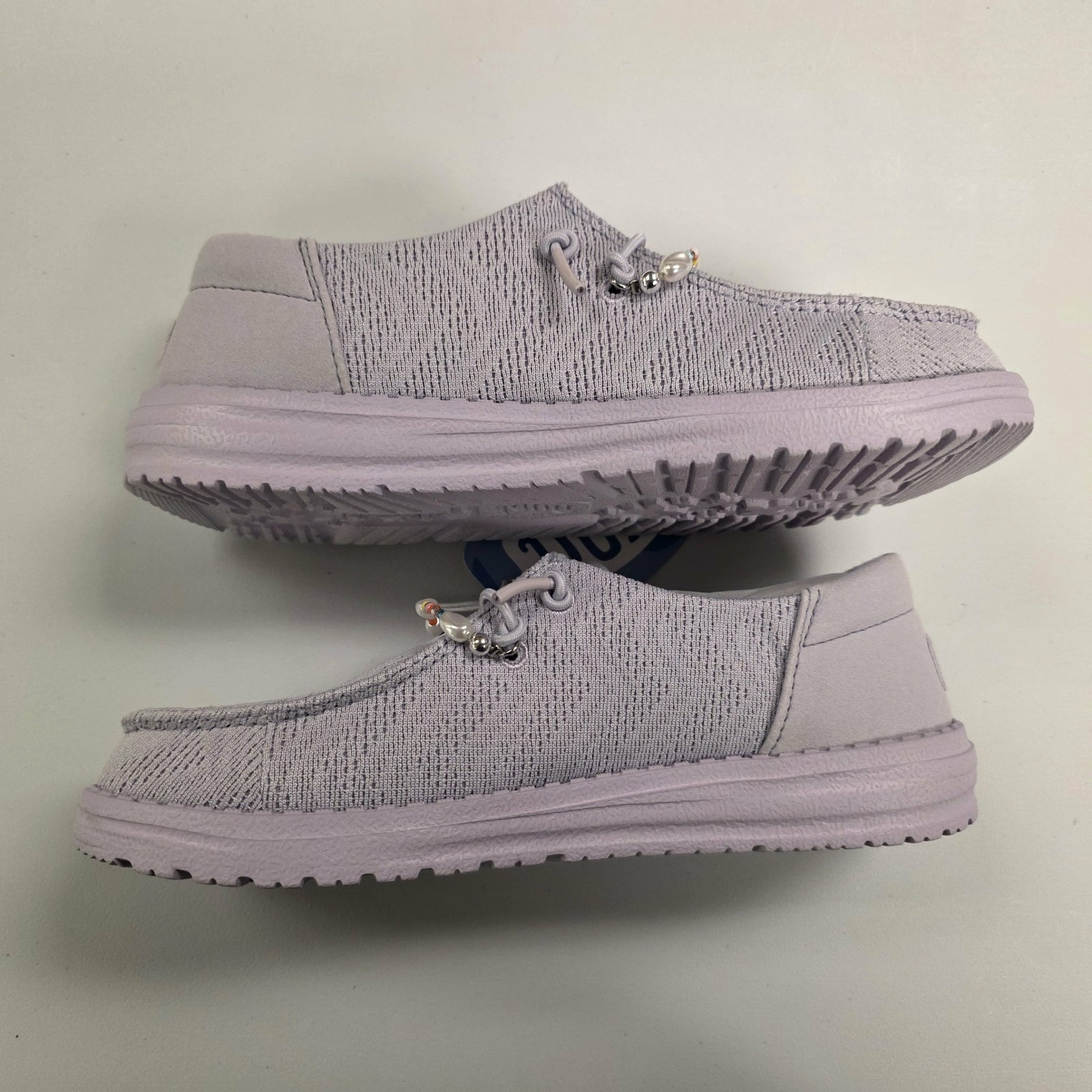 Hey Dude Women’s Wendy Funk Mesh Shoelry Thistle Purple NIB! 2025