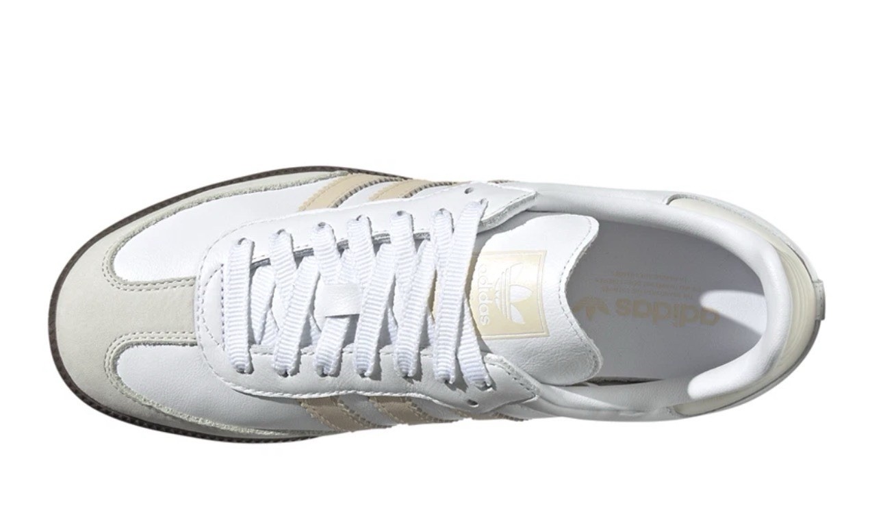 adidas Samba Og Lace Up Womens White Sneakers Casual Shoes JH7300