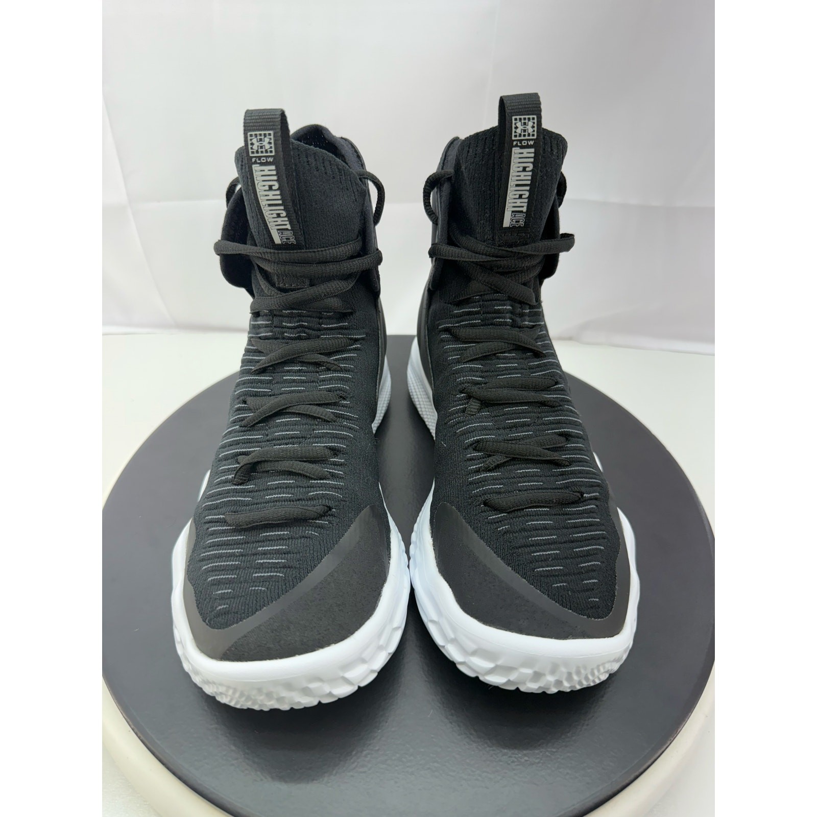 Under Armour Flow Highlight Ace Womens Size 9 Black Volleyball Shoes 3027083-001