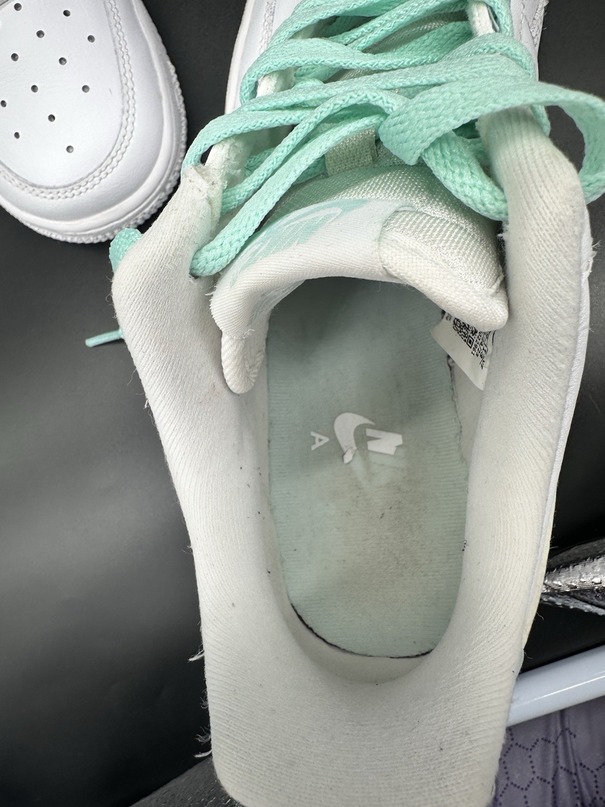 Nike Air Force 1 Low Jade Ice White Mint DD8959-113 Wmns Size 6.5