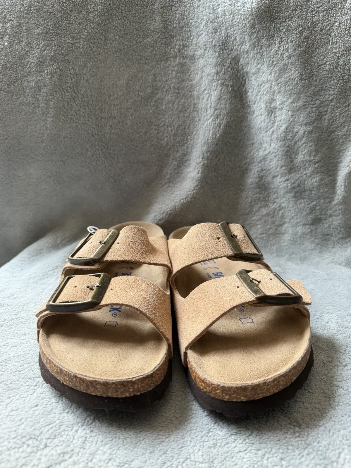Birkenstock Arizona BS Taupe Soft Footbed Narrow EU37 US6 Sandals