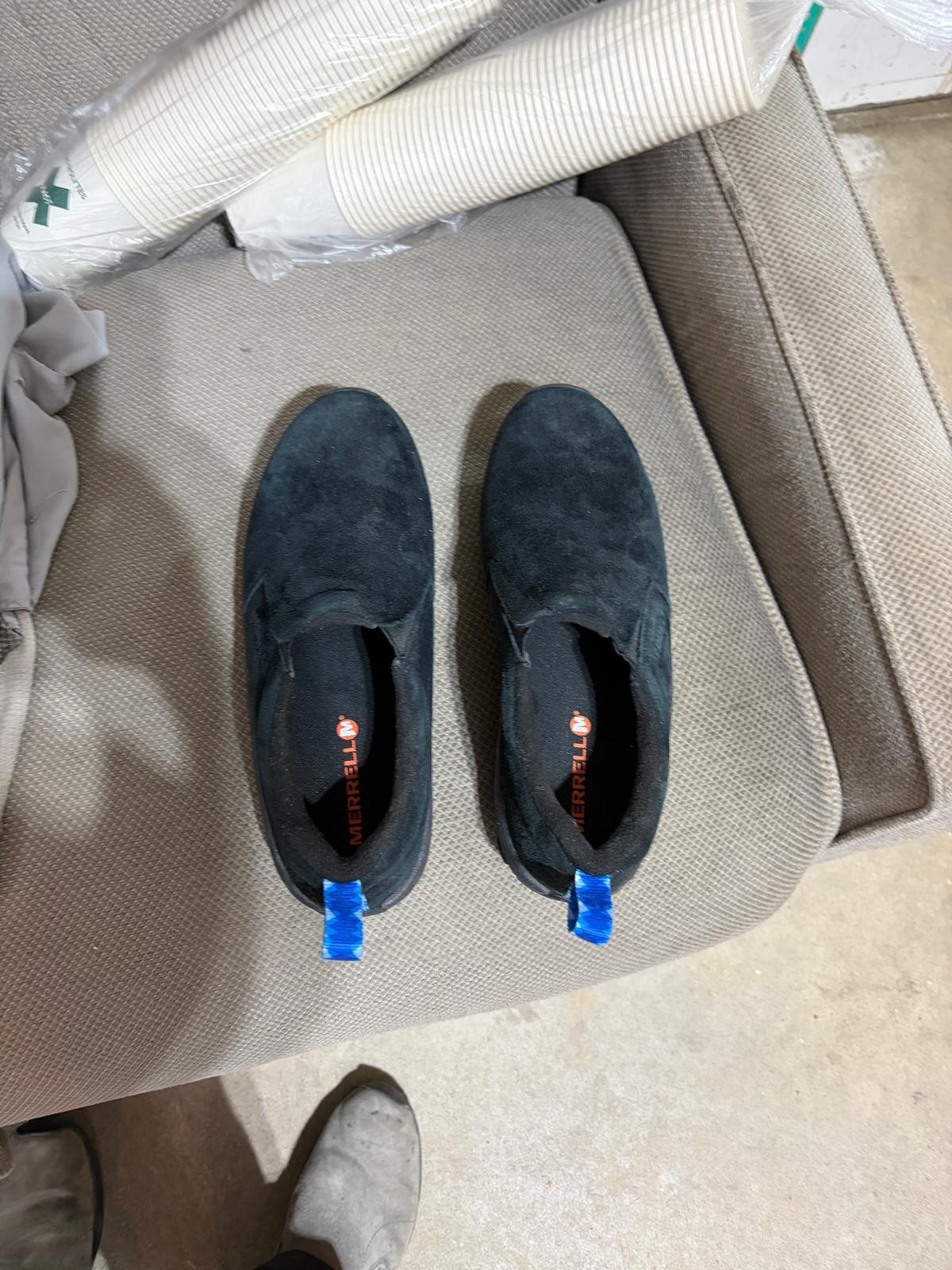 Merrell Jungle Moc Ice Slip On Shoes Size 9.5 Vibram Soles Arctic Grip Woman