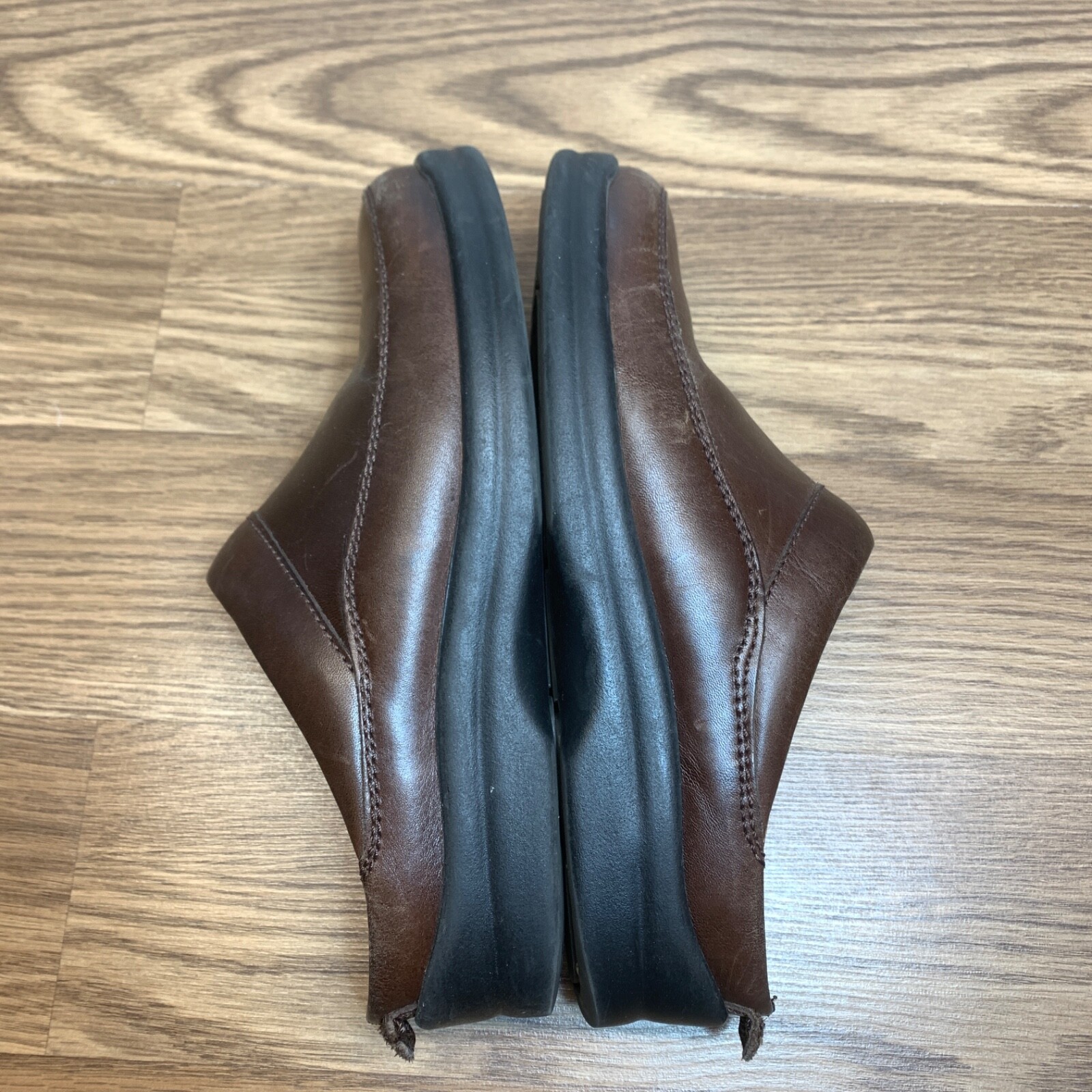 FOOTPRINTS Brown Leather Ashby Slip On Mules Shoes Women’s US 8 EU 39 Narrow