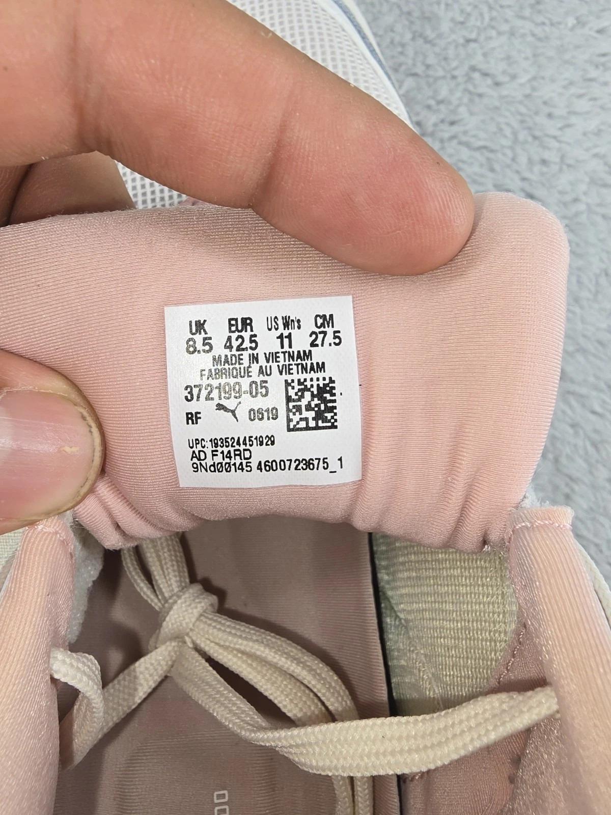 PUMA RS 9.8 Space ‘Pastel Parchment’ Women’s Athletic Shoes | 372199-05 Size 11
