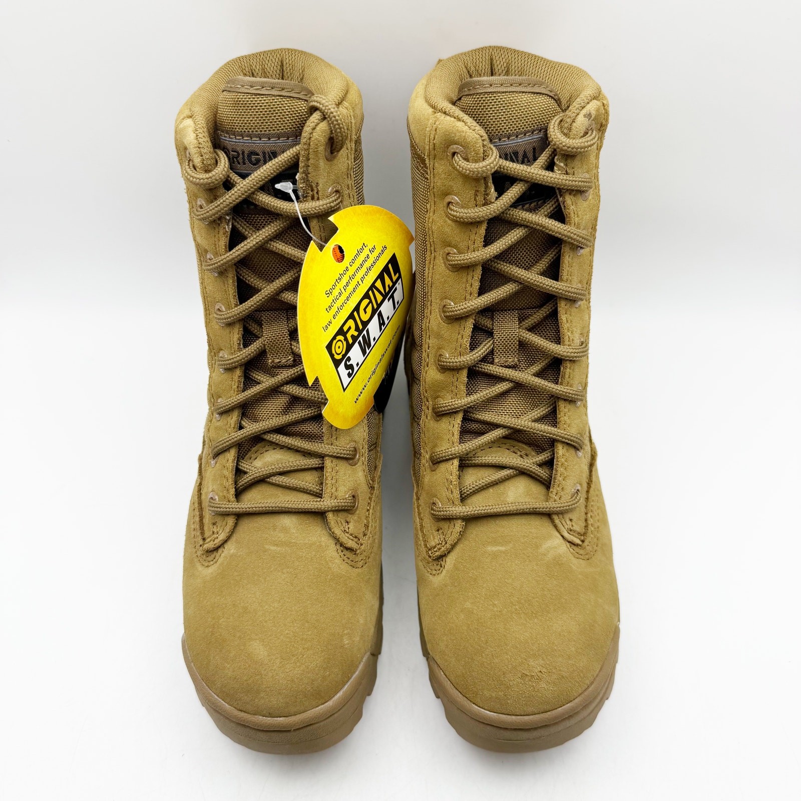 Original S.W.A.T. Womens Classic 9″ Boots US 5 Tan Slip Resistant Cordura NIB