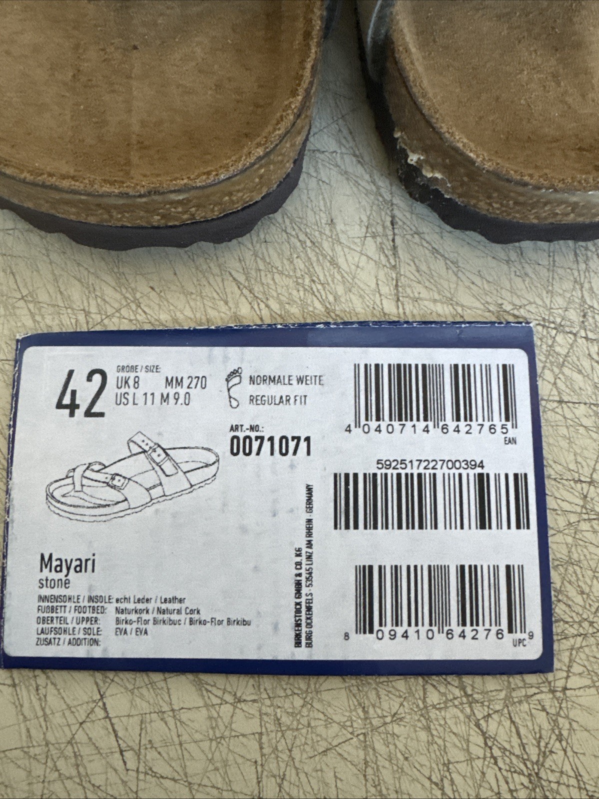 PICK SIZE – Birkenstock Mayari STONE Birk-Flor Sandals