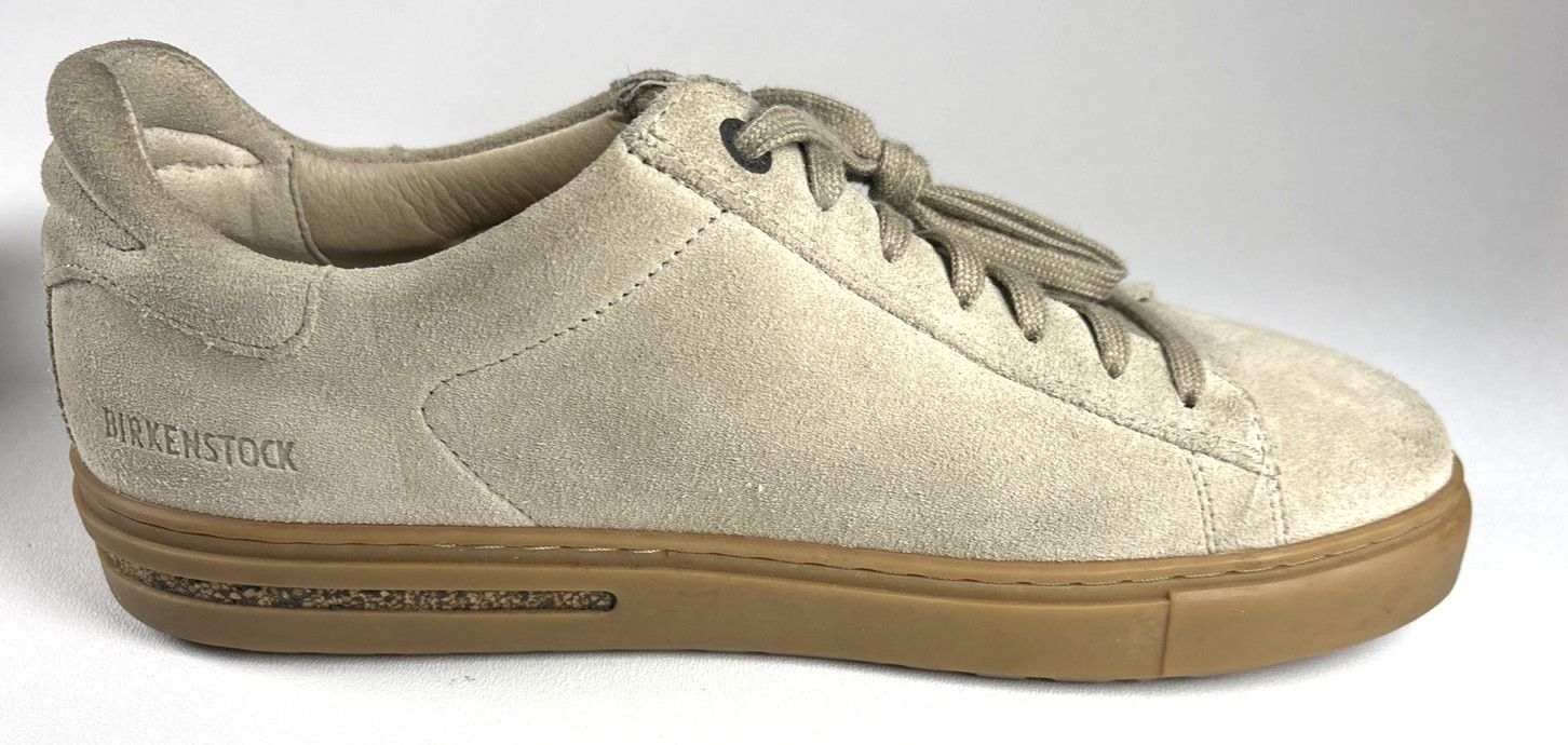Birkenstock Bend Low Womens Size 40 E US 9 Shoes Sandcastle Tan Suede Sneakers