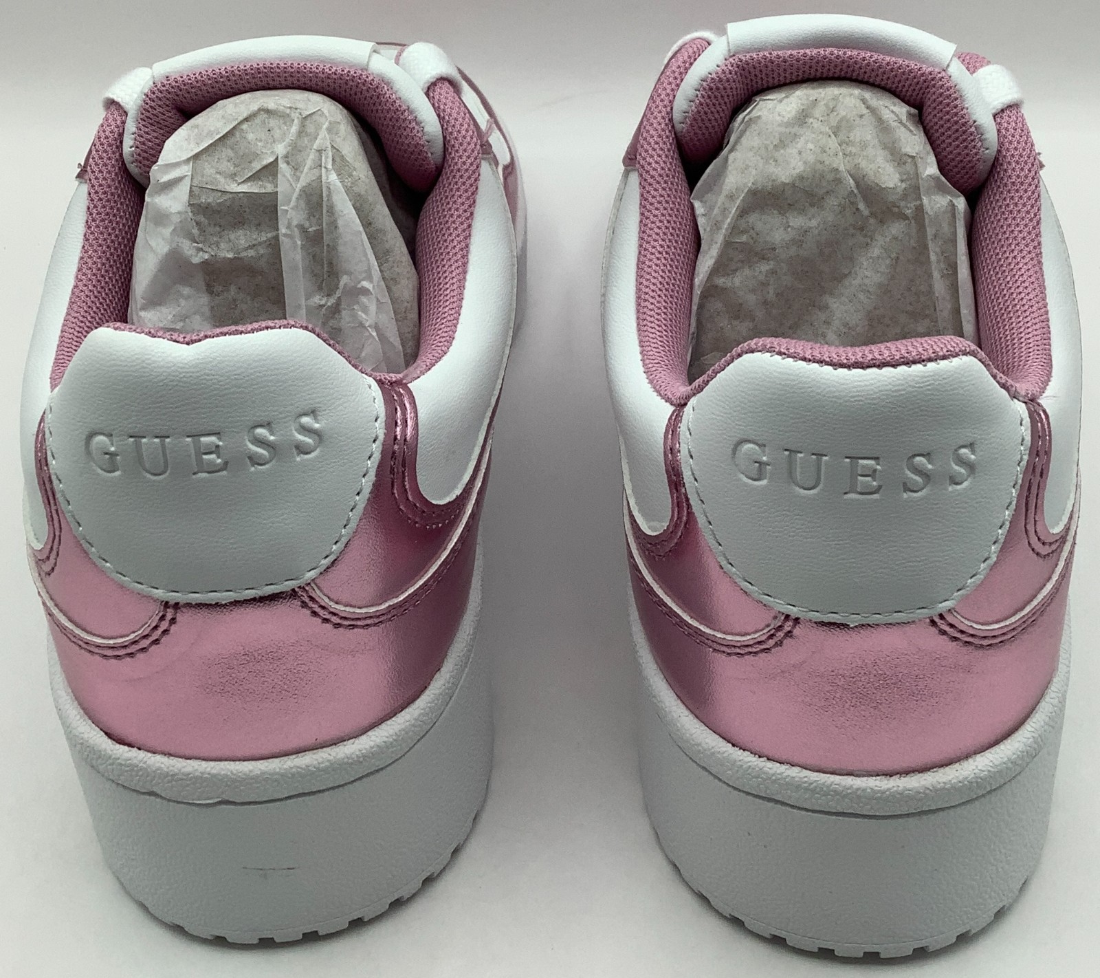 Guess Women’s Size 9.5 M, Miram Sneaker, White/Pink 143