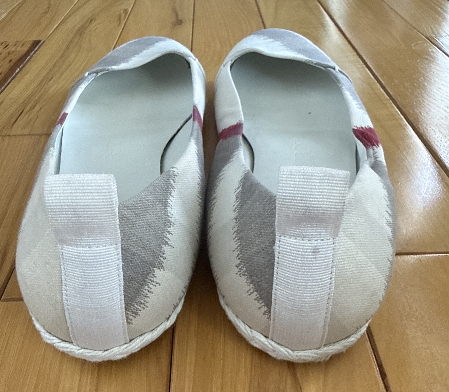 BURBERRY Nova Check Espadrille Flats Slip On Women’s Size 41 Multi