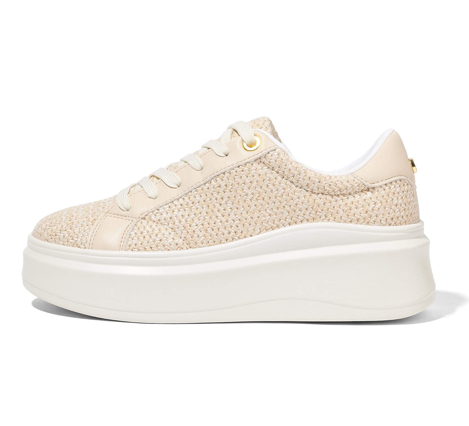 LUCKY STEP Women’s Platform Fashion Sneakers Faux Leather Classic Tennis Shoes