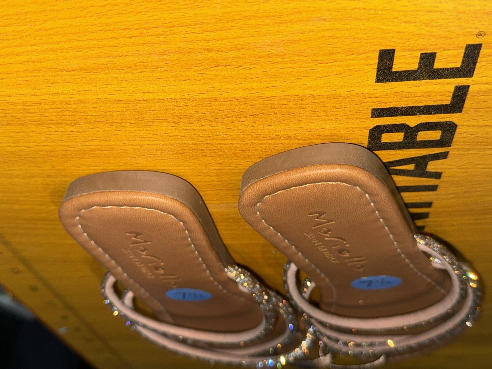 mariella made in italy sandals Gold 7.5